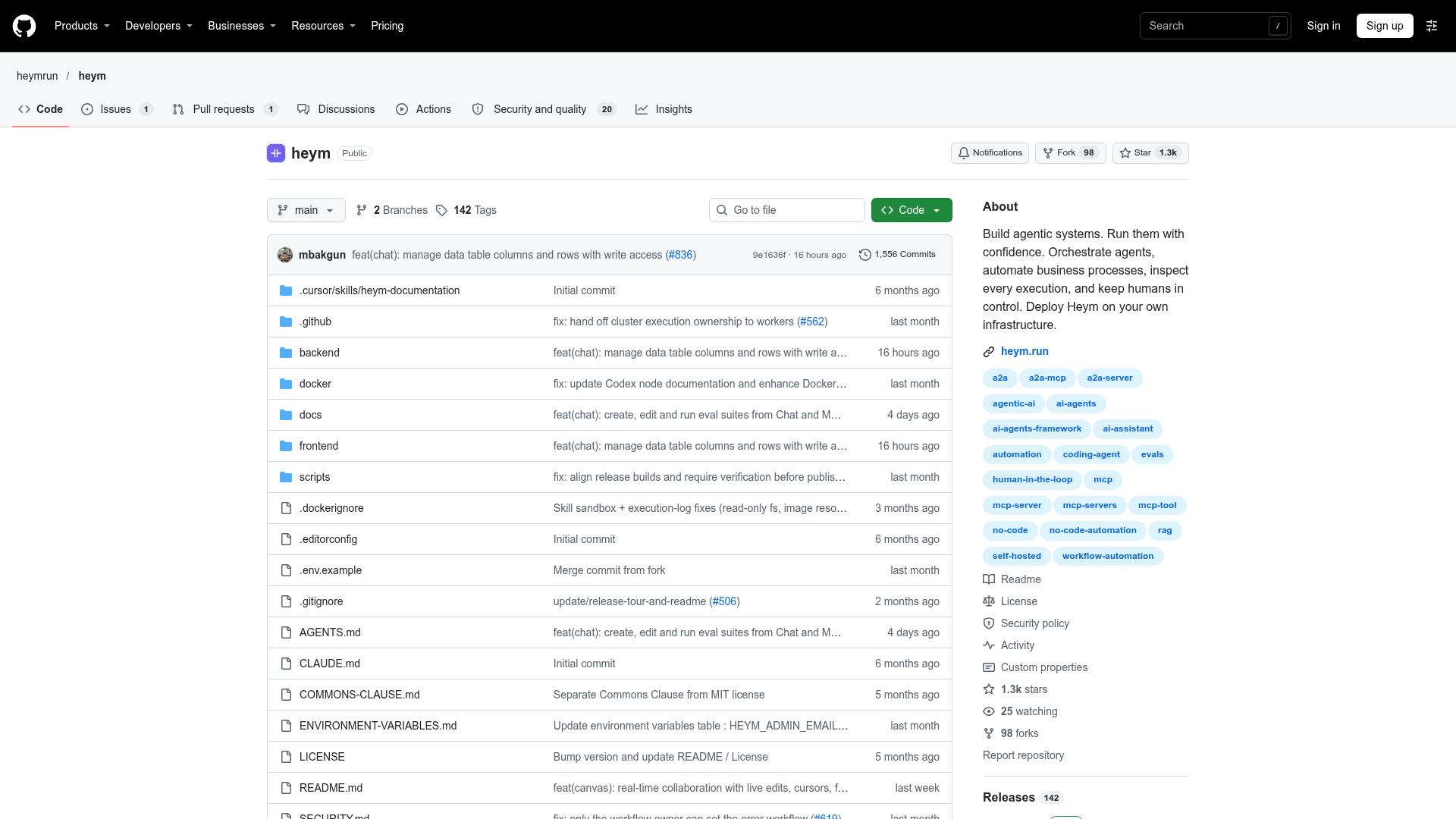 Heym screenshot 1
