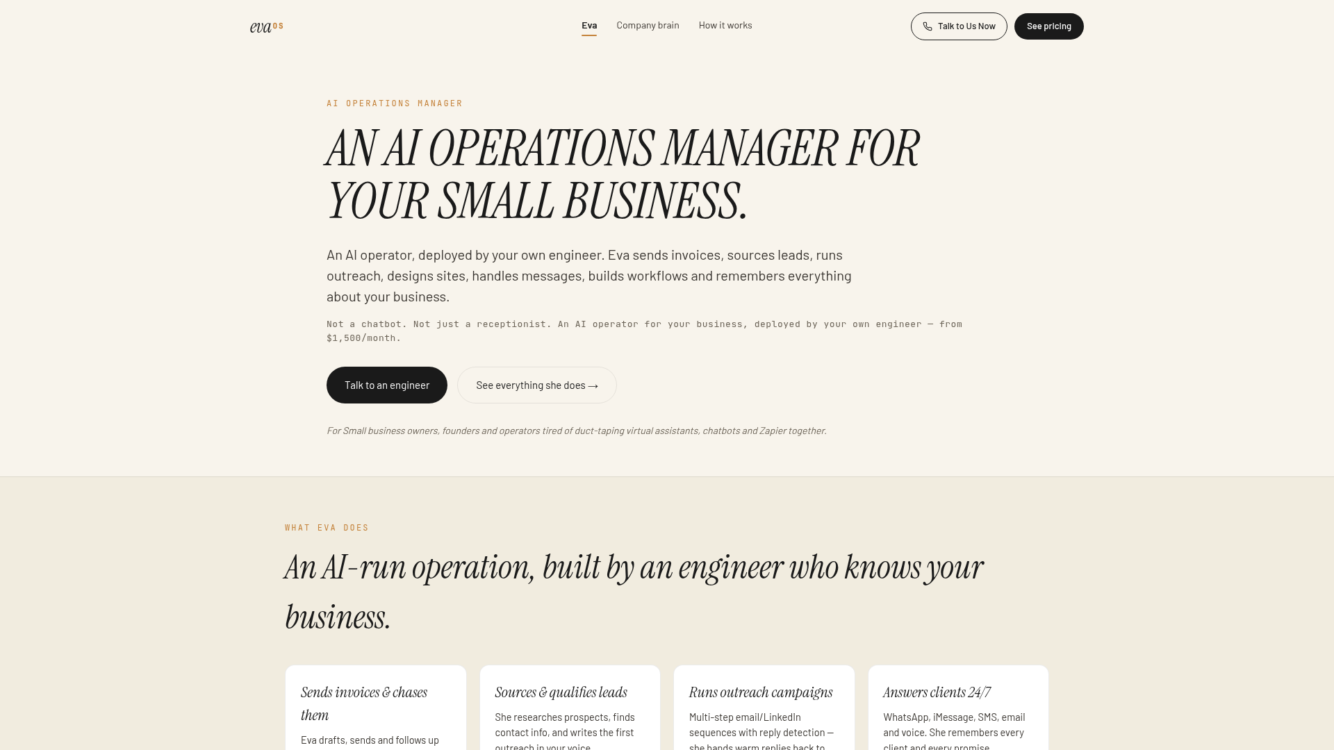 HireEva screenshot 1