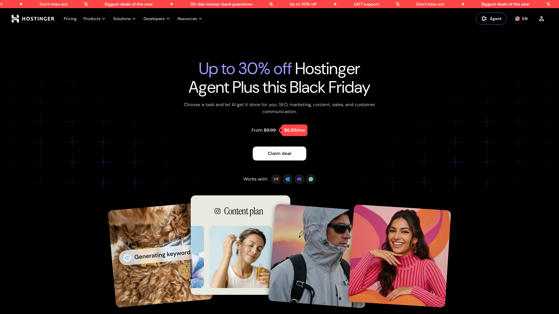 Hostinger Agents screenshot 1