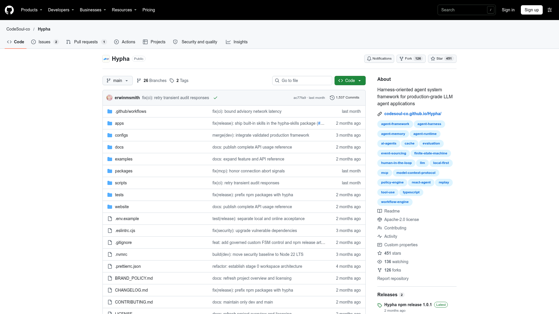 Hypha screenshot 1