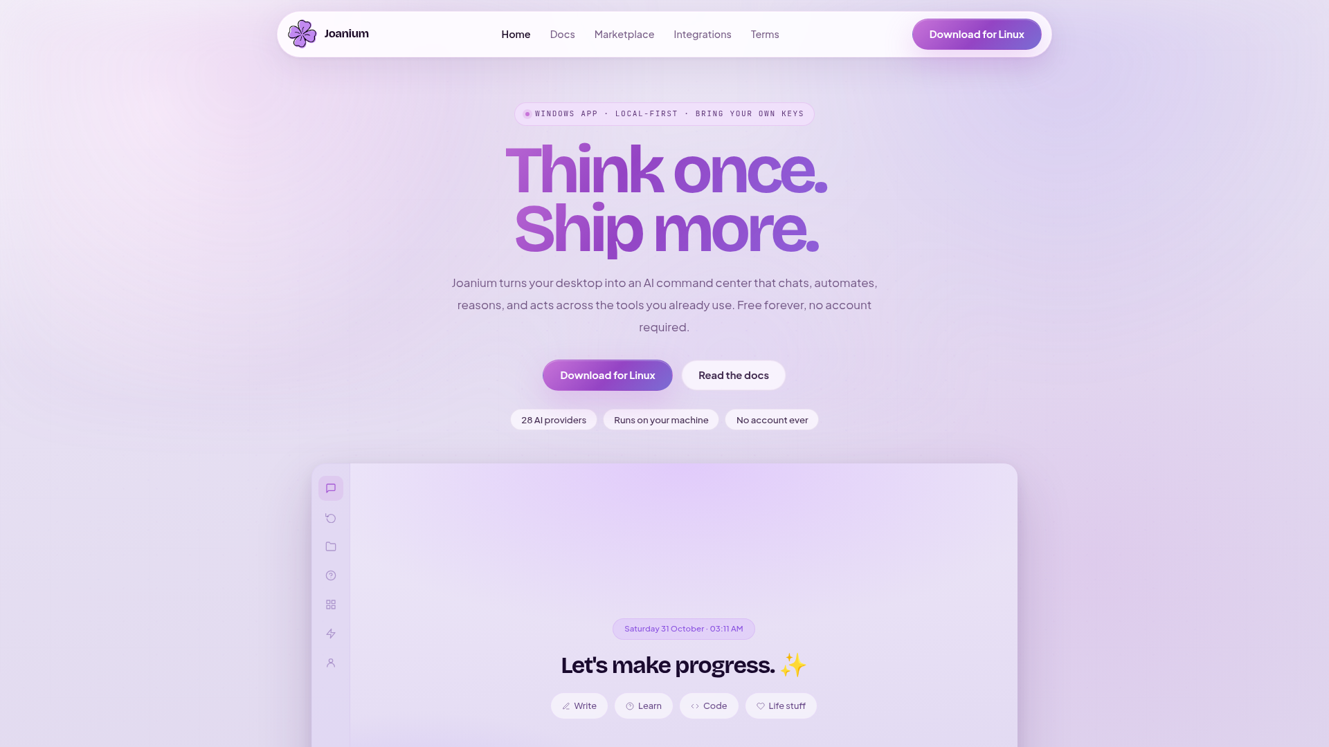 Joanium screenshot 1