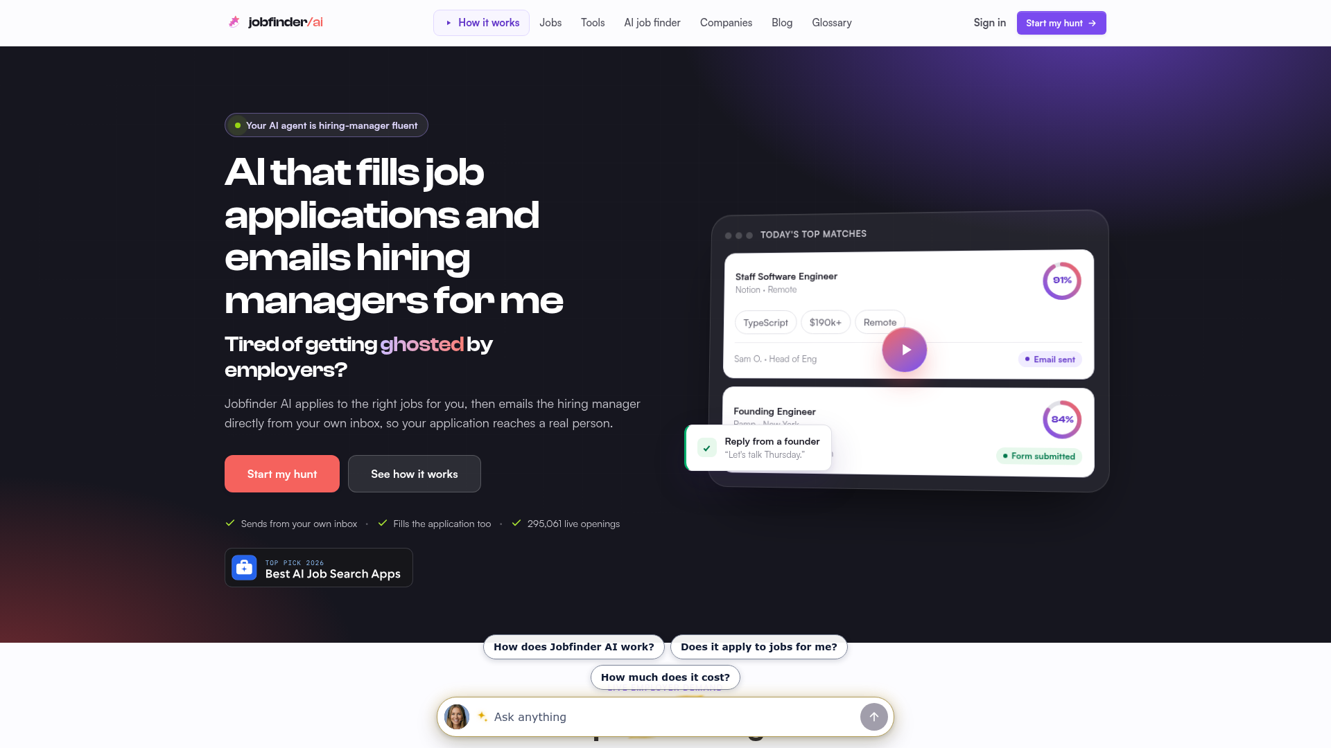 jobfinder-ai screenshot 1