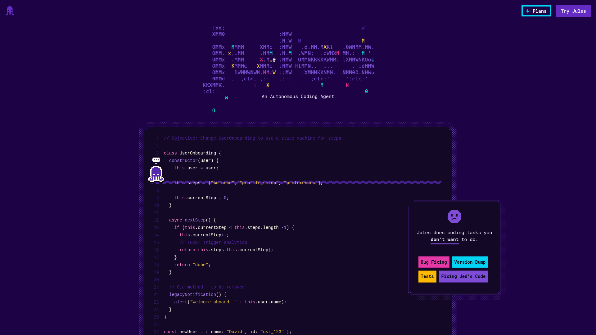 Jules screenshot 1