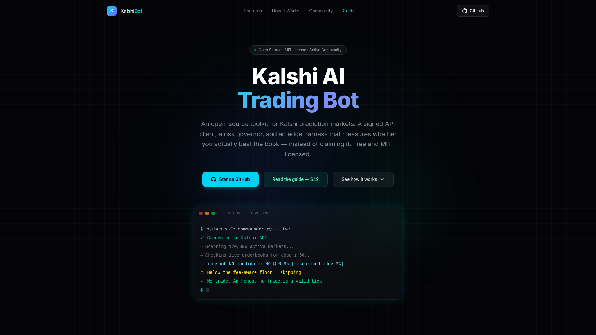 kalshi-ai-trading-bot screenshot 1
