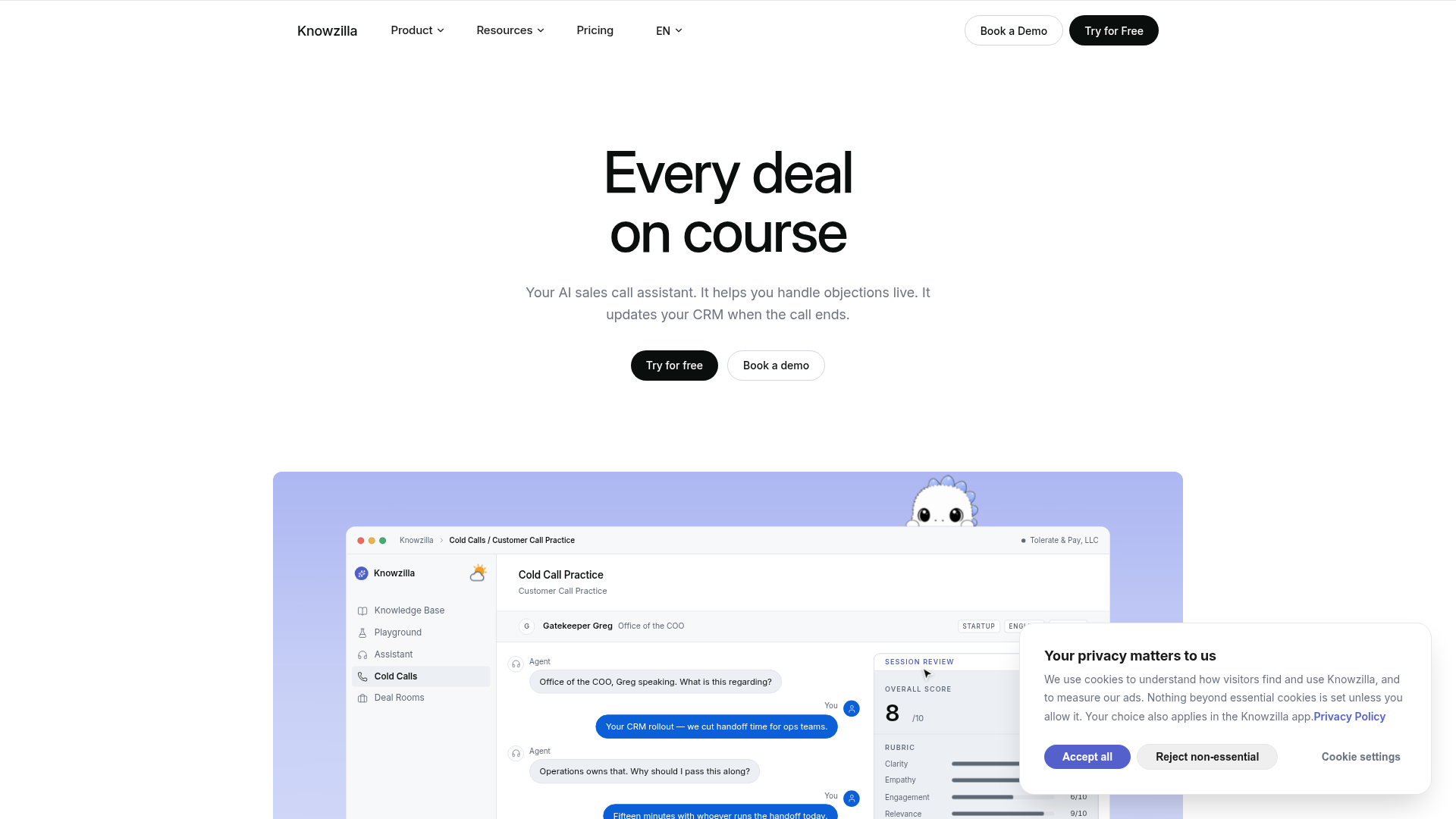 Knowzilla screenshot 1