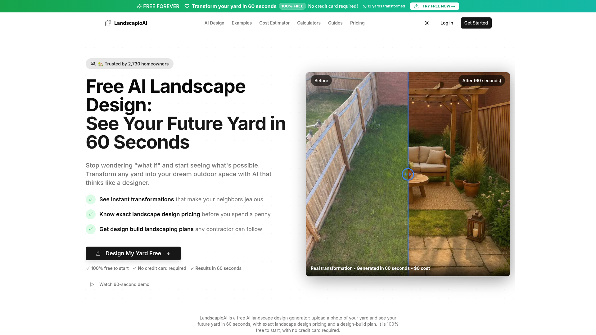 LandscapioAI screenshot 1