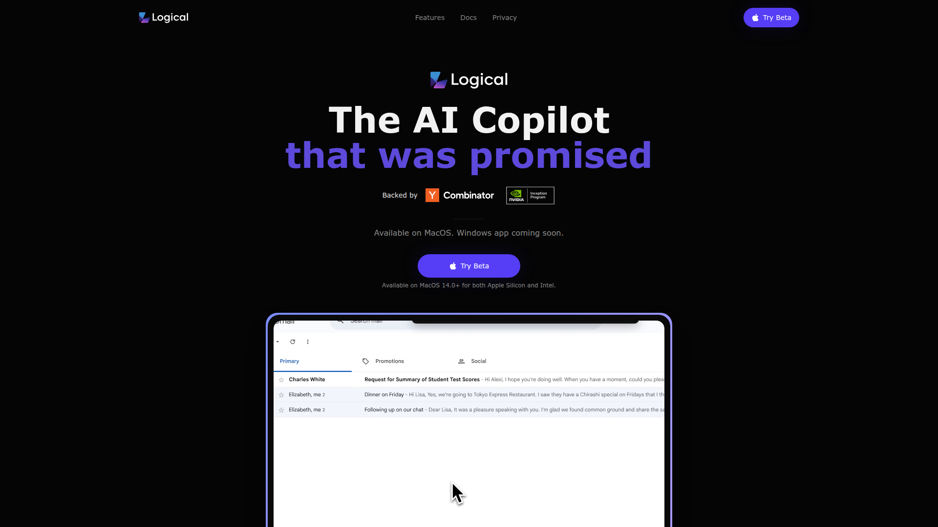 Logical screenshot 1