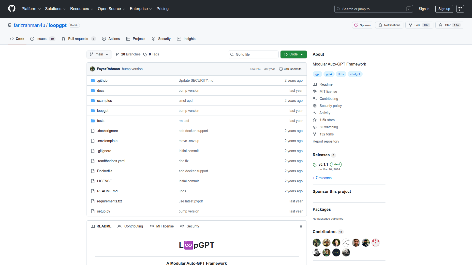 Loop GPT screenshot 1