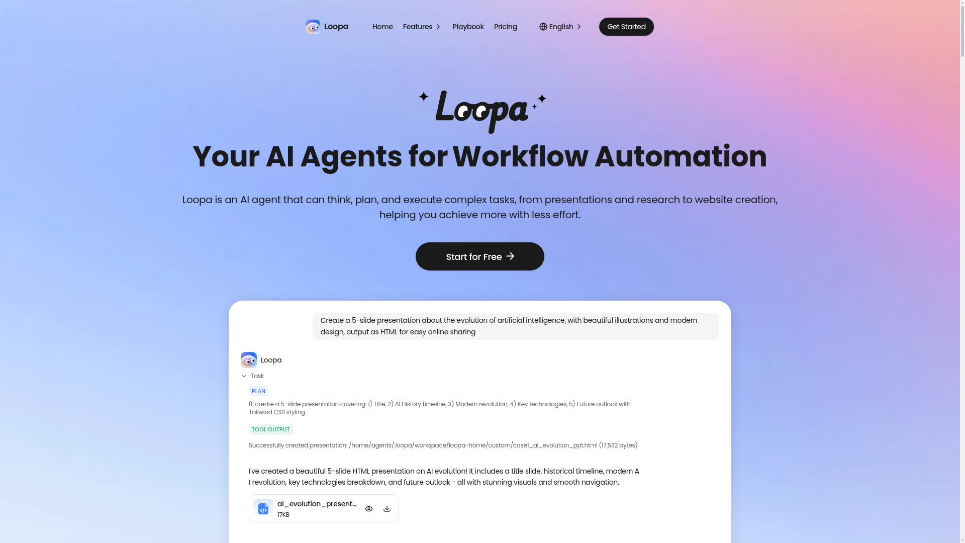 Loopa screenshot 1