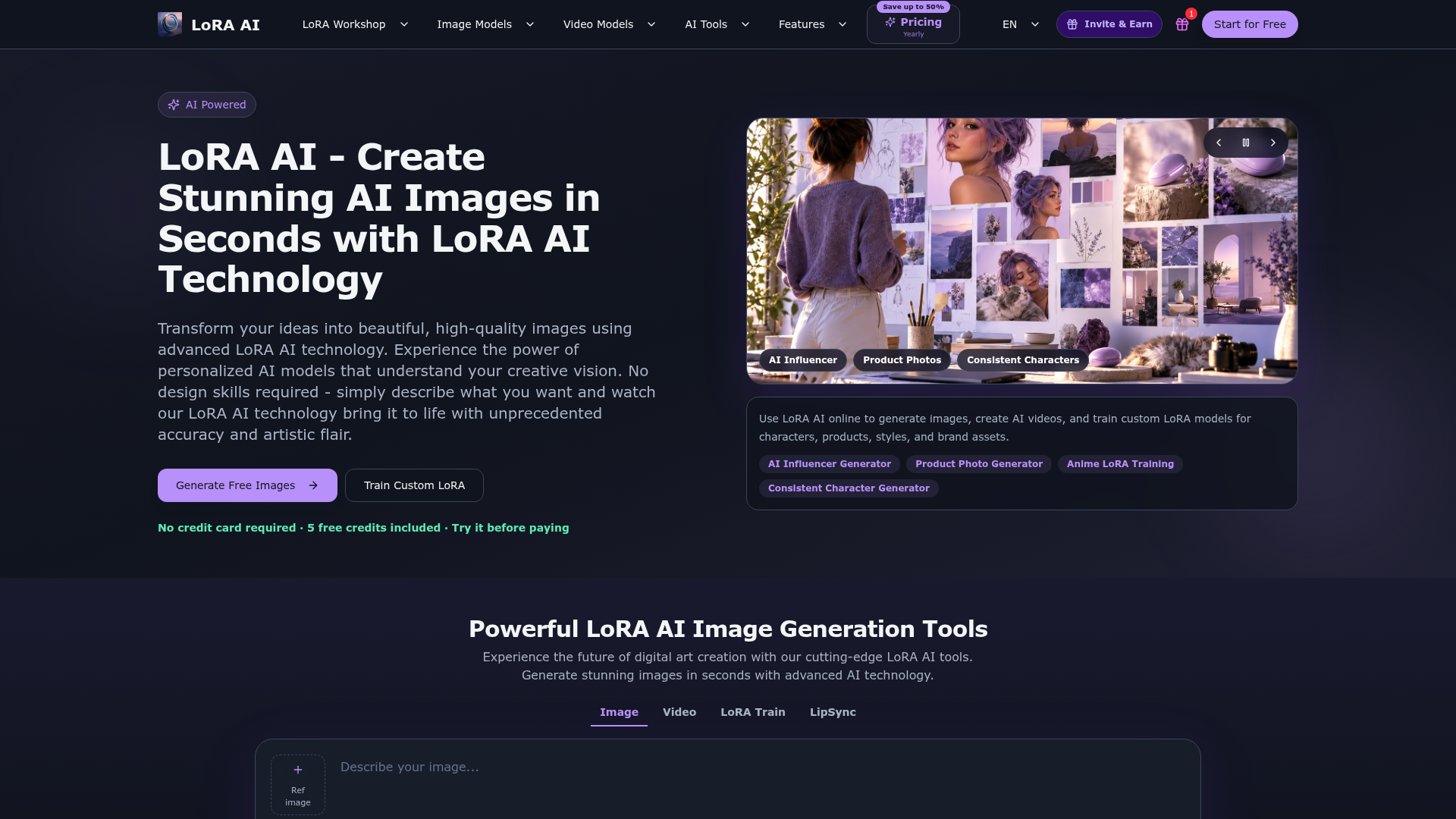 LoRA AI screenshot 1