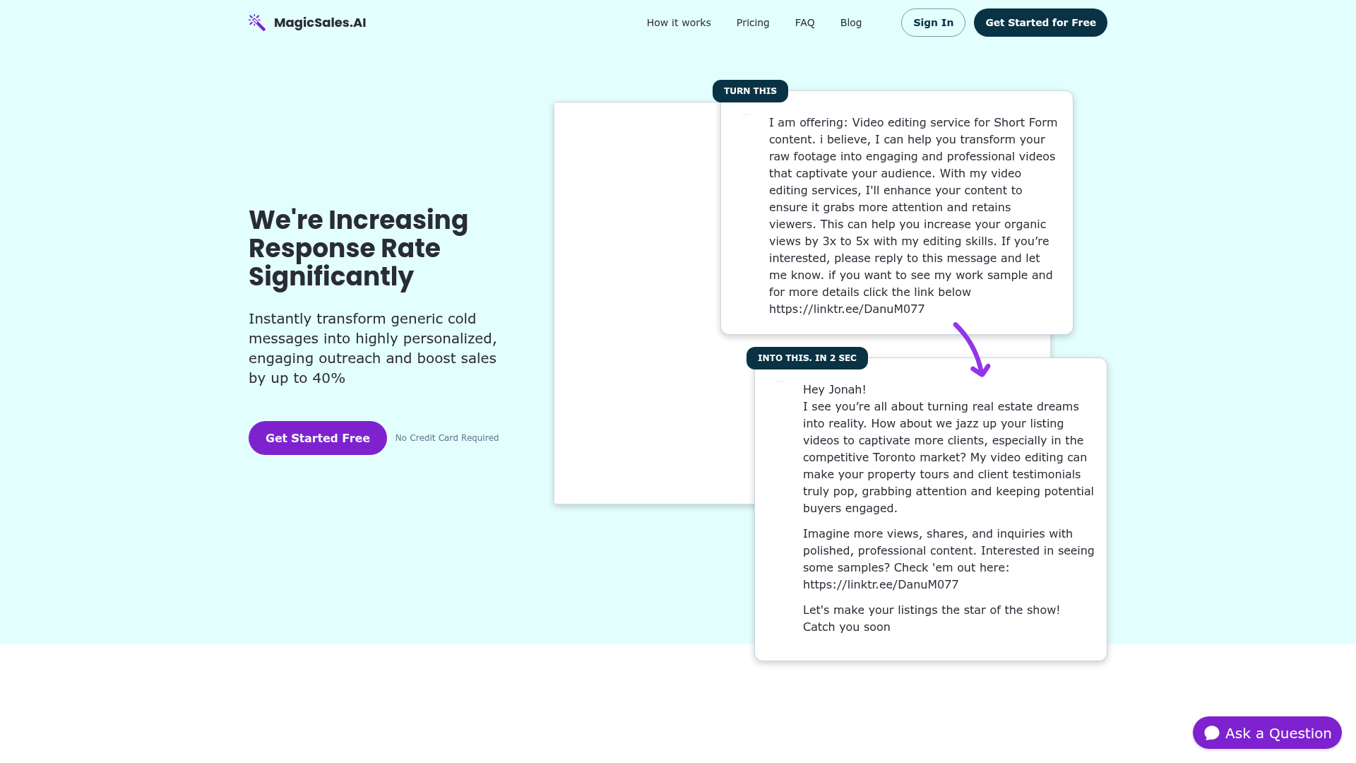 MagicSales.ai screenshot 1