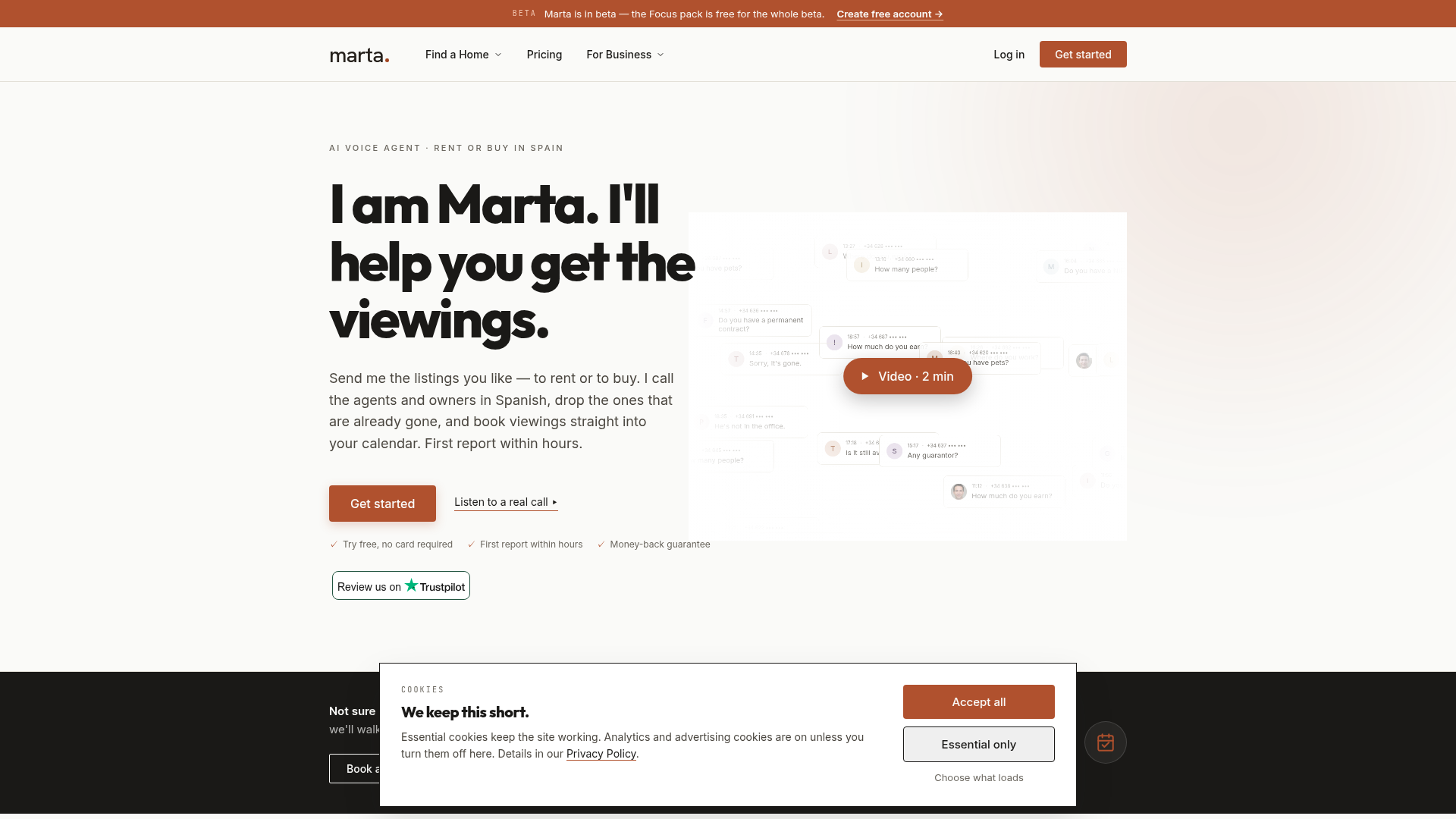 Marta screenshot 1