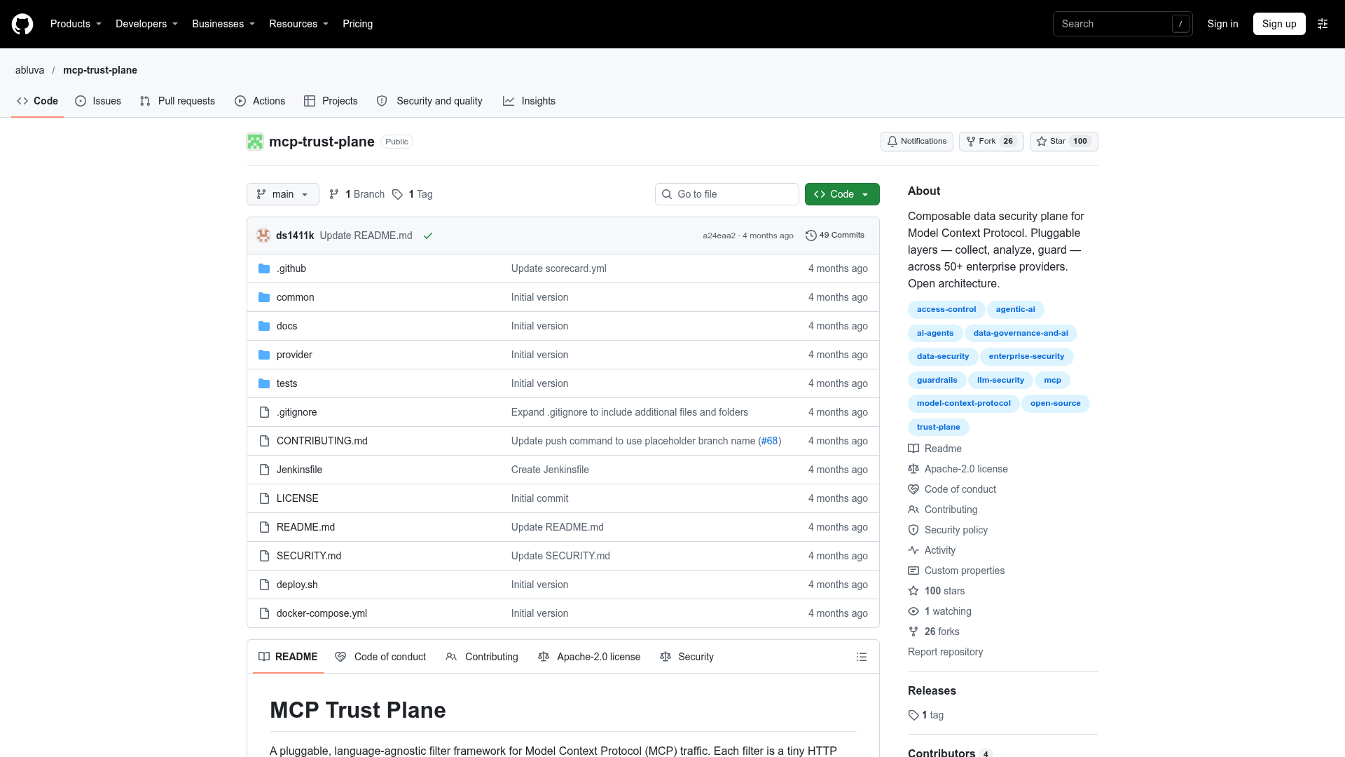 mcp-trust-plane screenshot 1