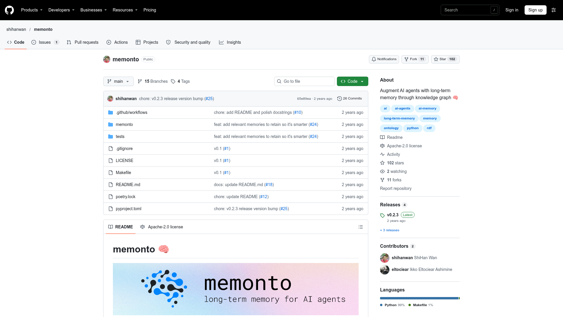 memonto screenshot 1