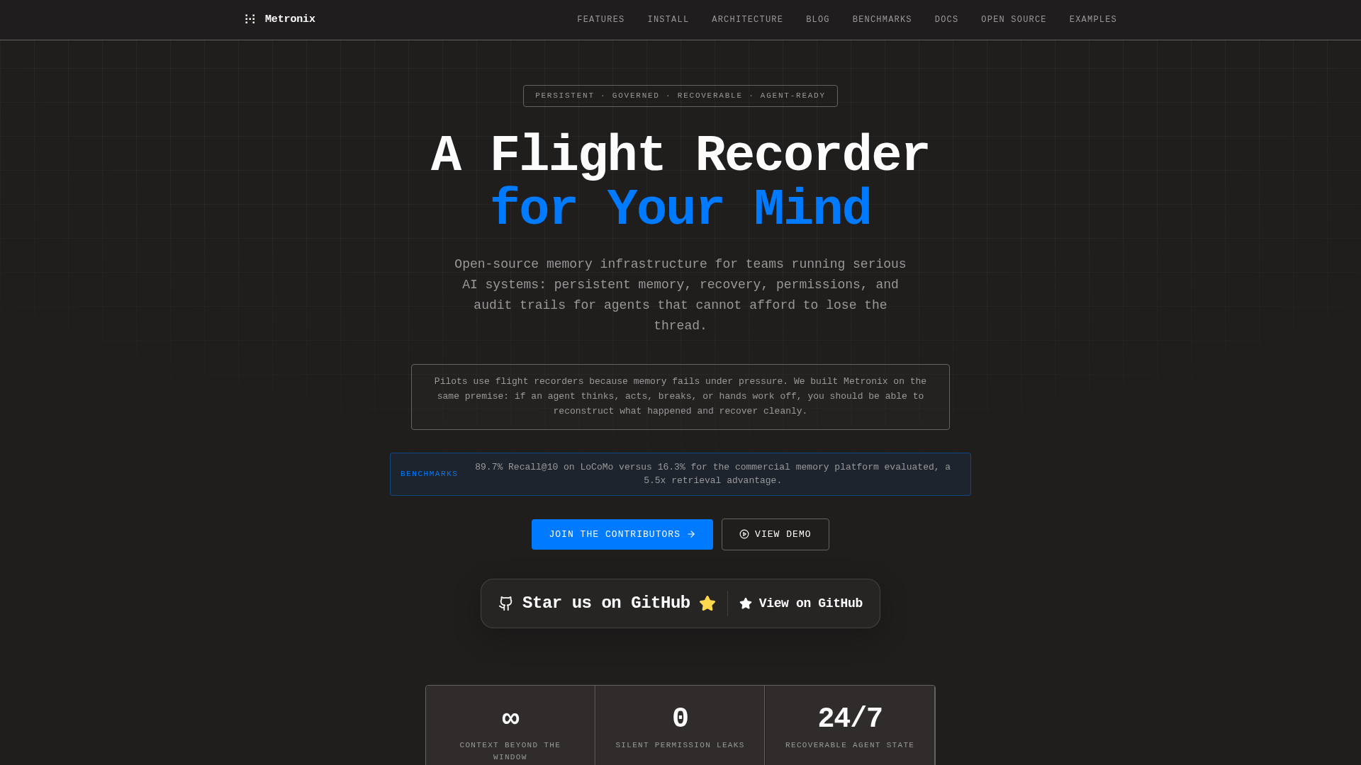 metronix-memory screenshot 1