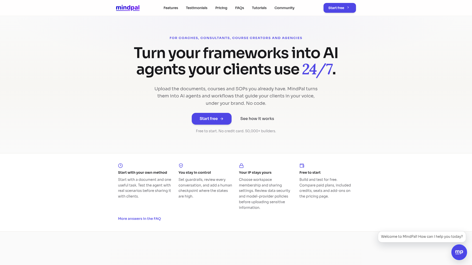 Mindpal screenshot 1