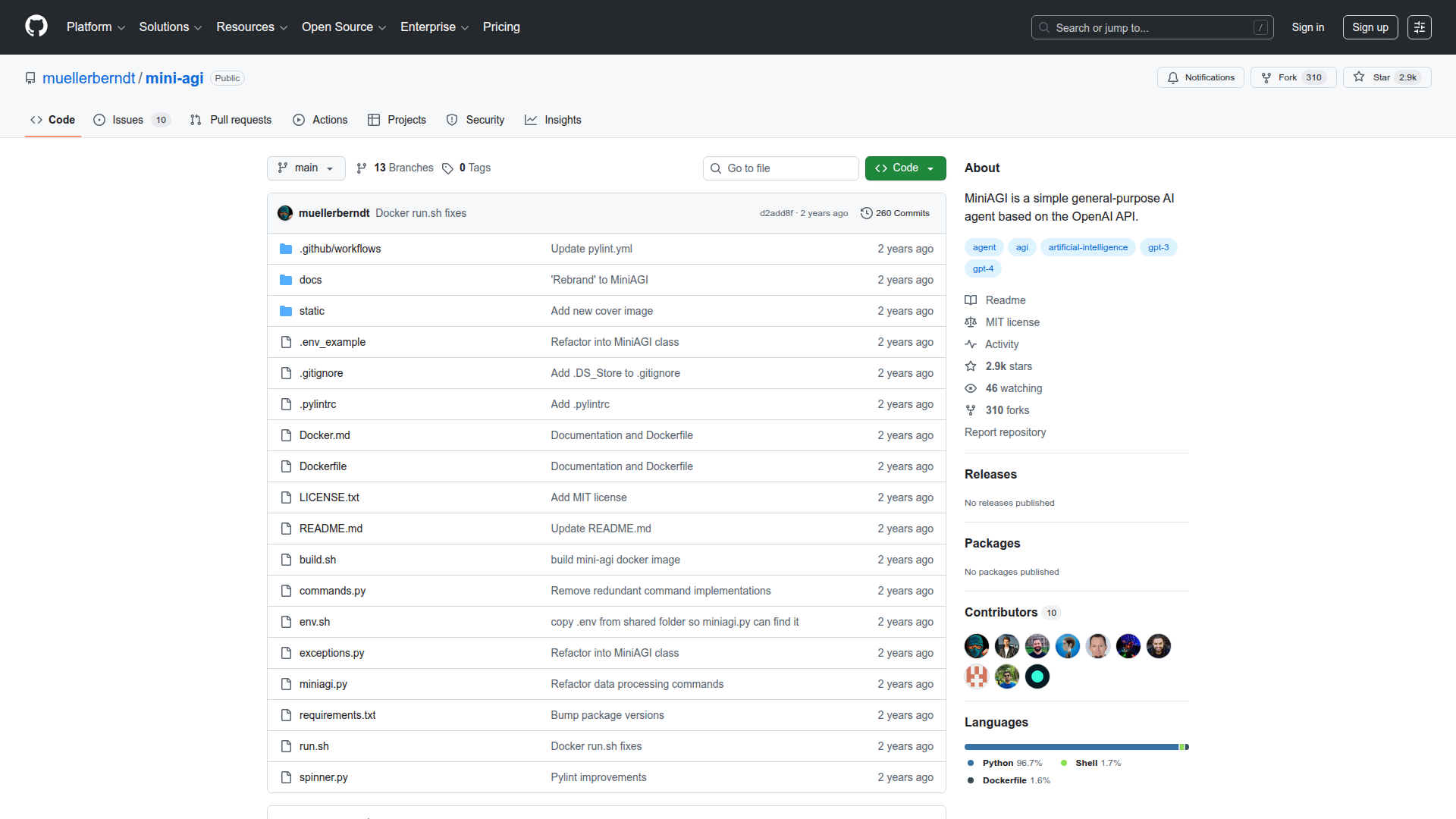 Mini AGI screenshot 1