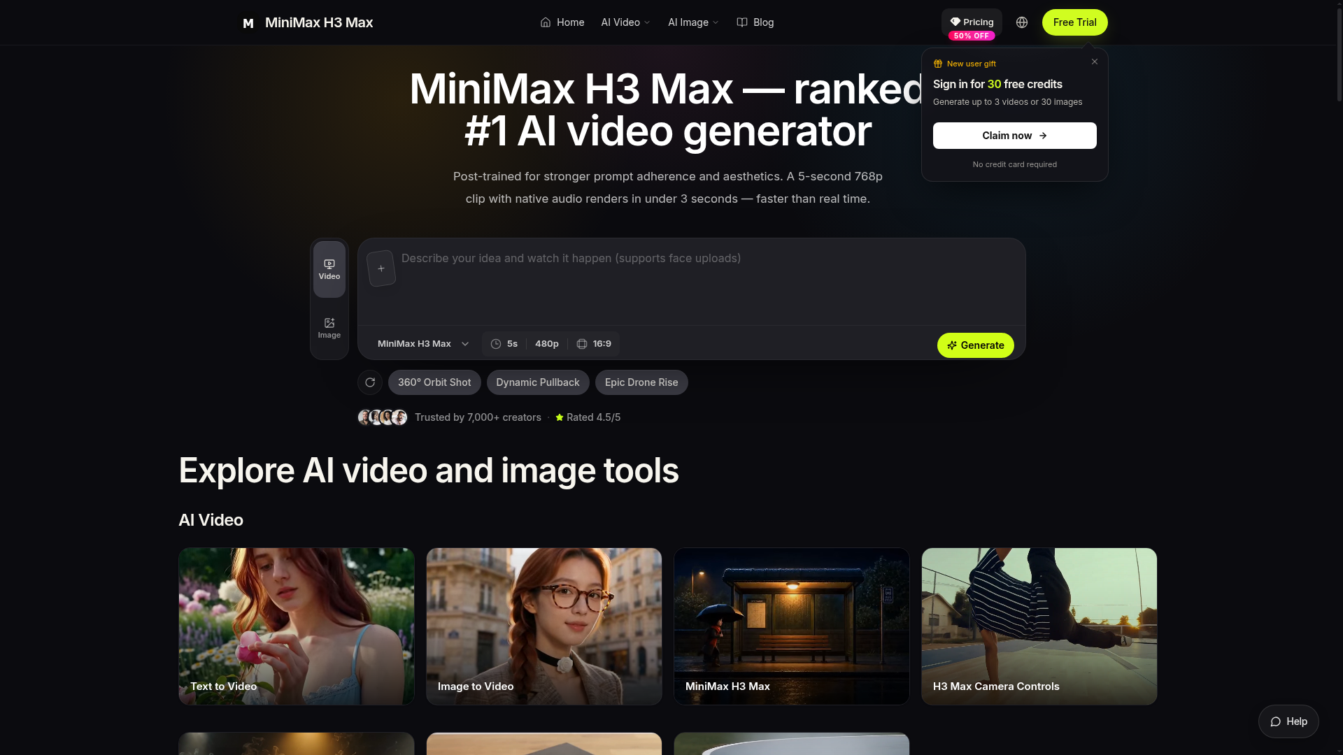 MiniMax H3 Max screenshot 1