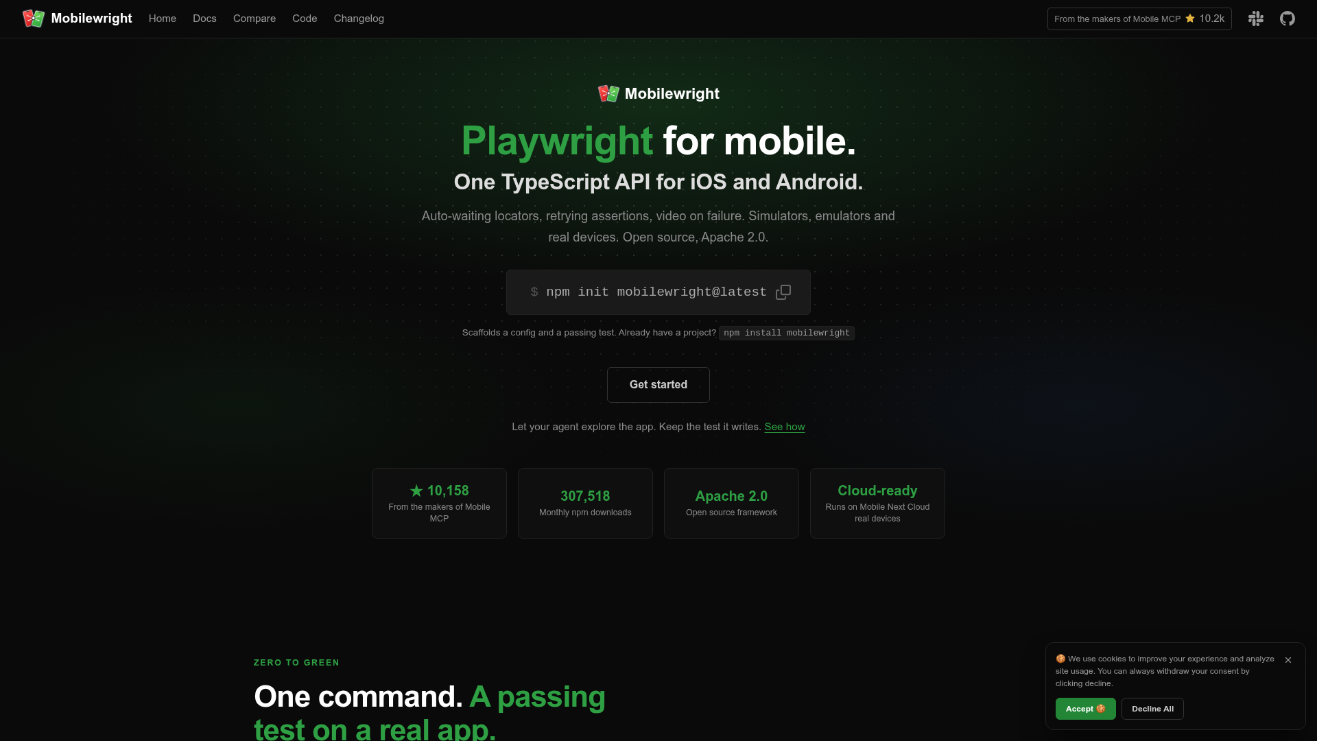mobilewright screenshot 1