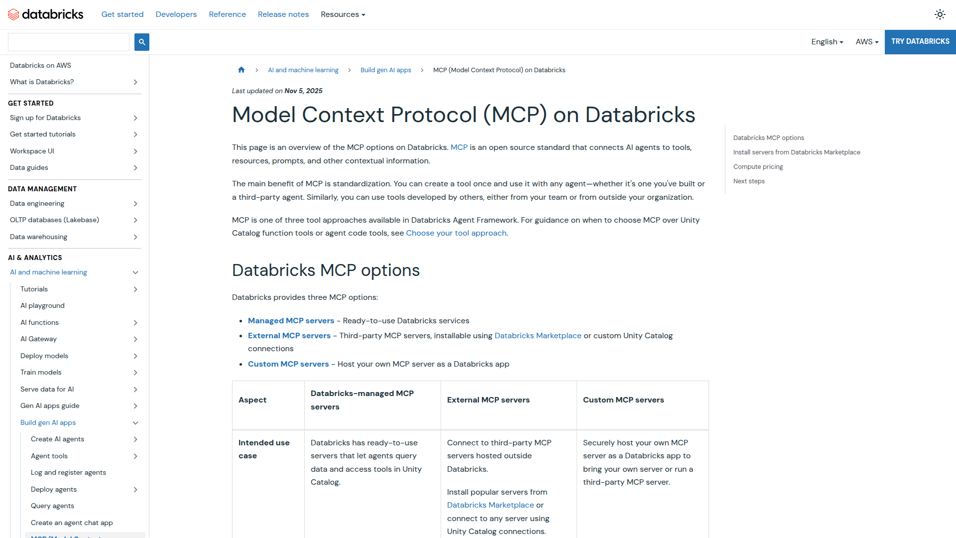Model Context Protocol (MCP) tool screenshot 1