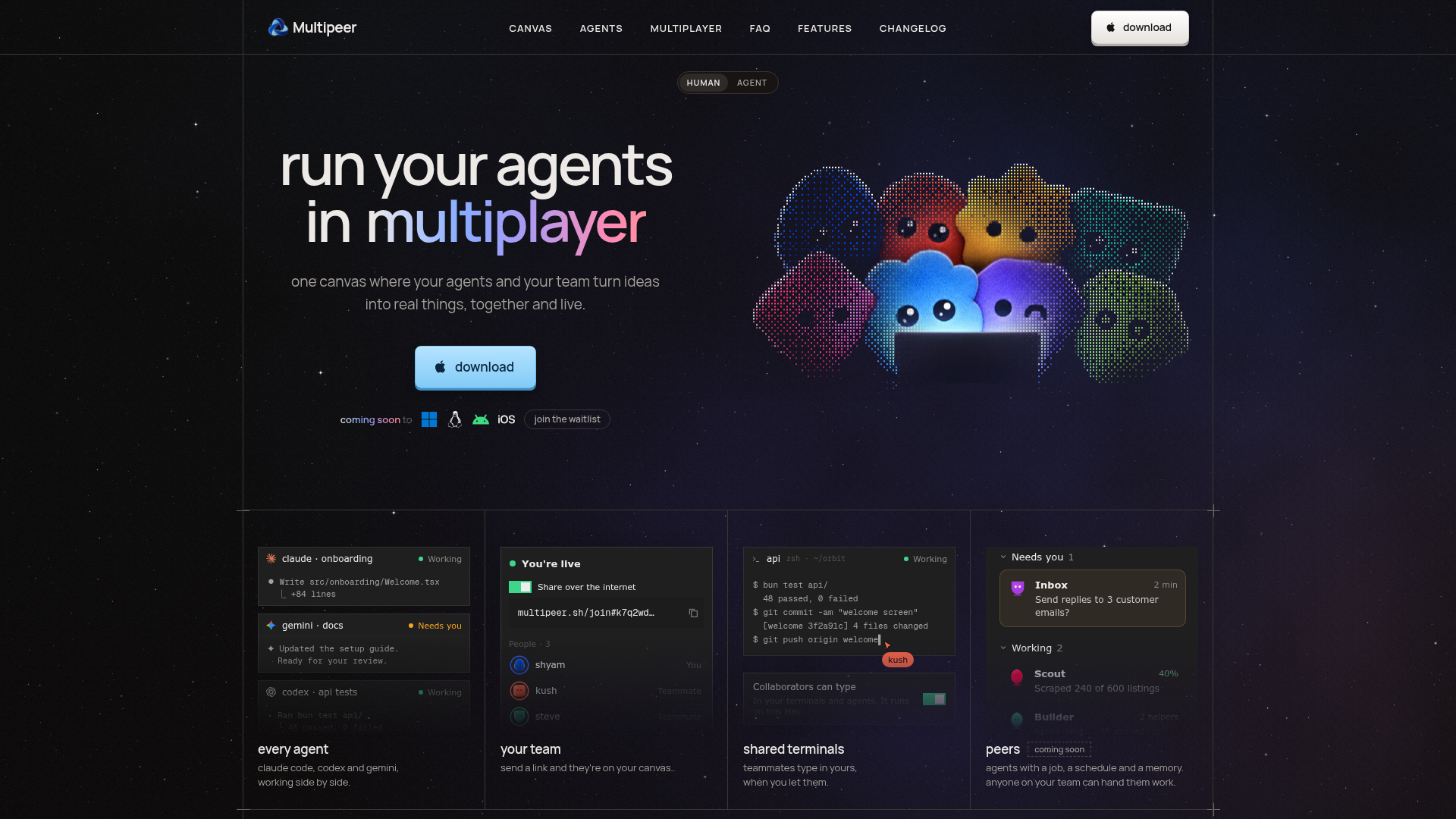 Multipeer screenshot 1