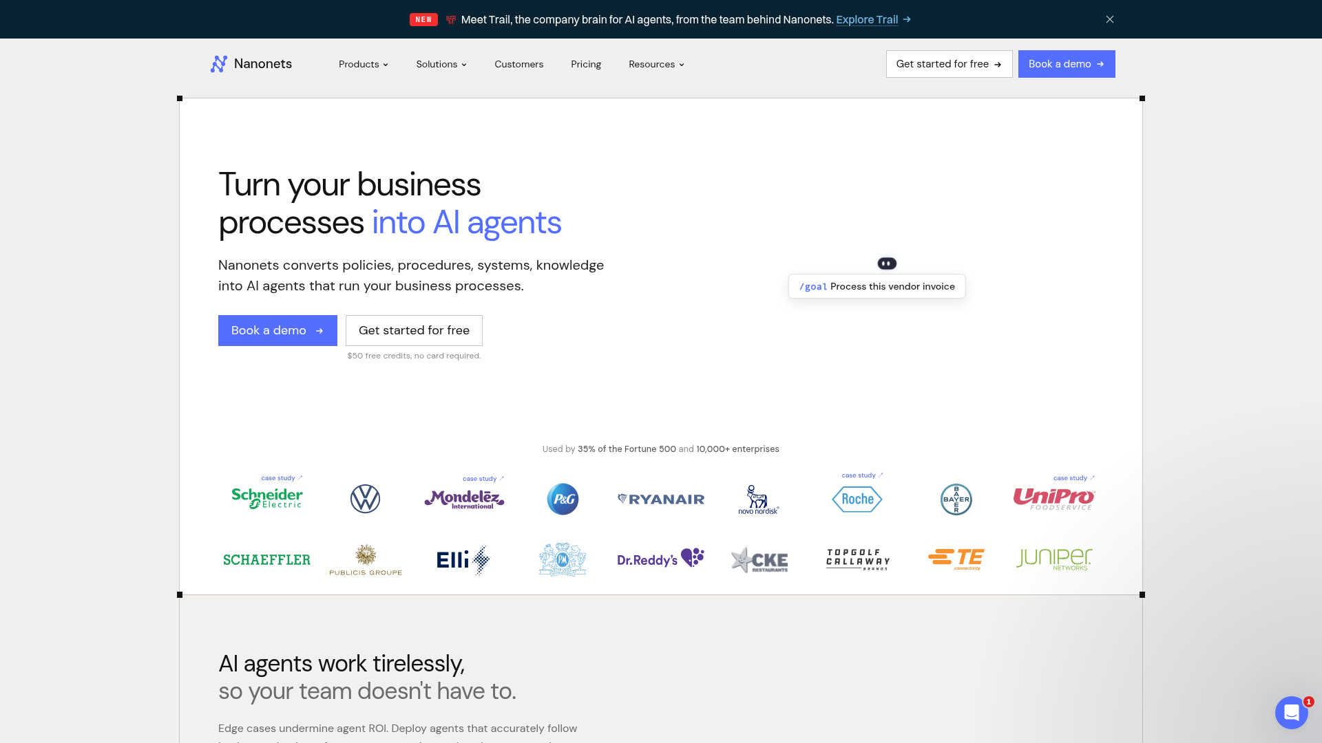 Nanonets screenshot 1