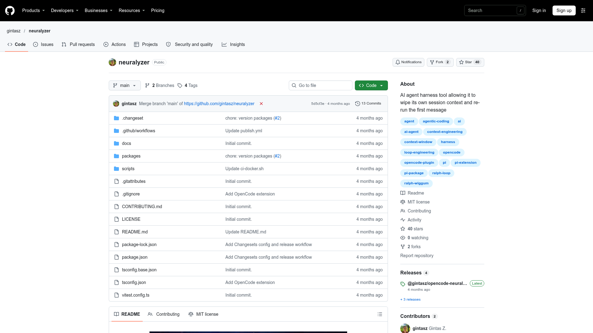 neuralyzer screenshot 1