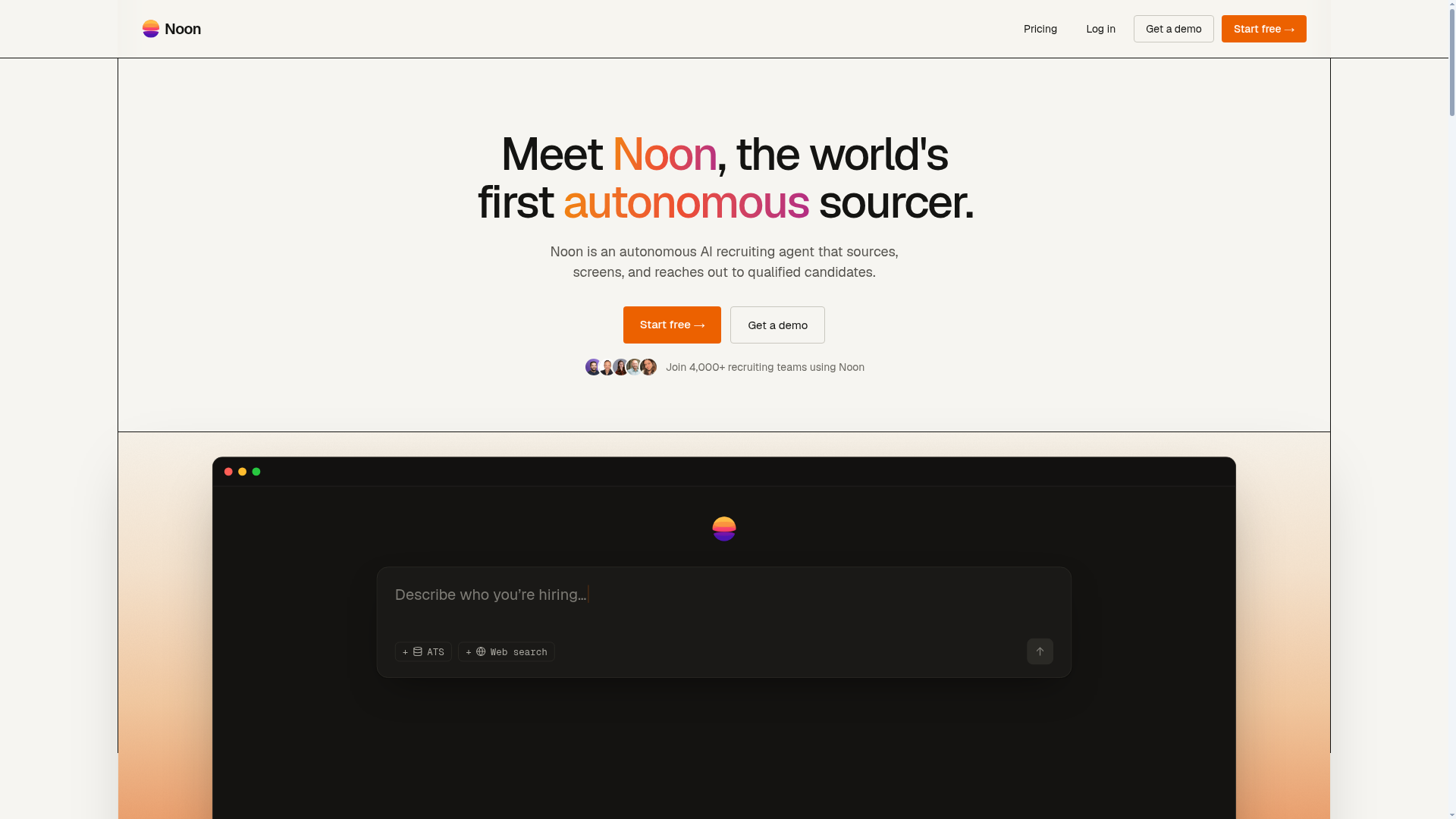 Noon screenshot 1