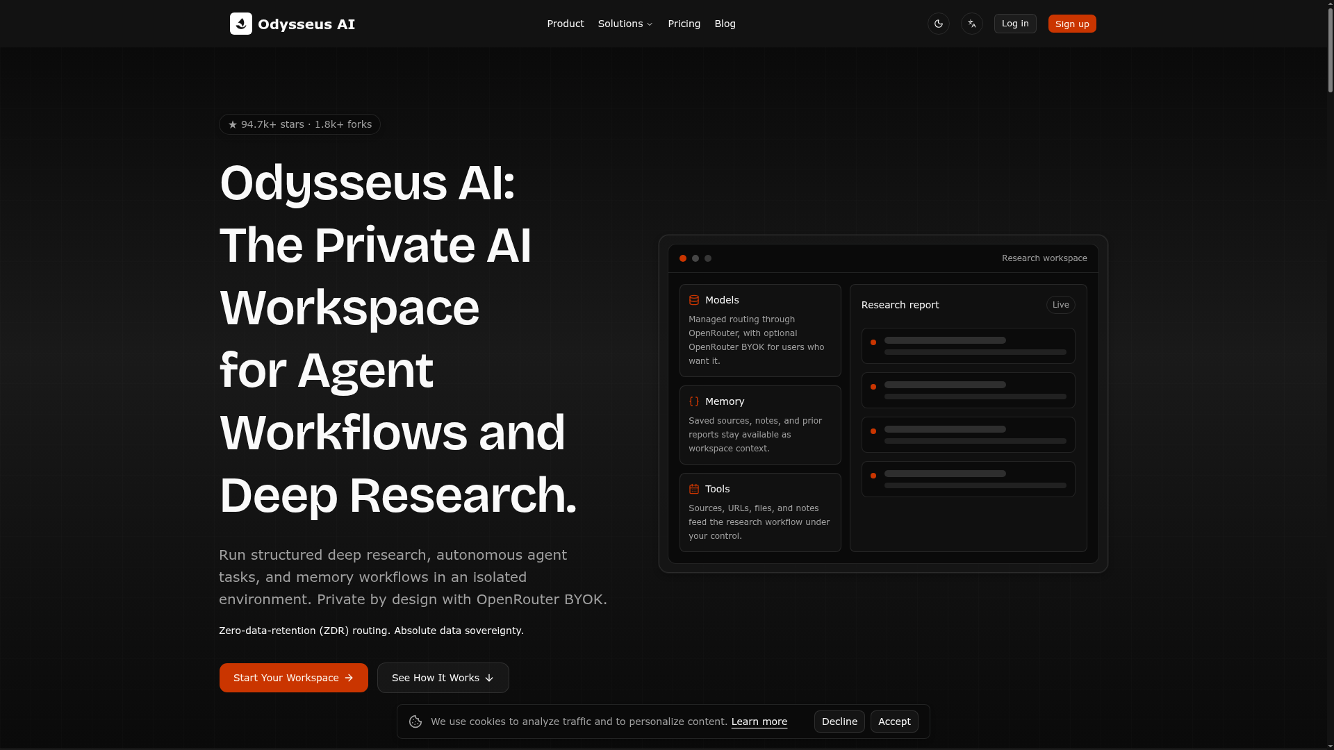 Odysseus AI screenshot 1