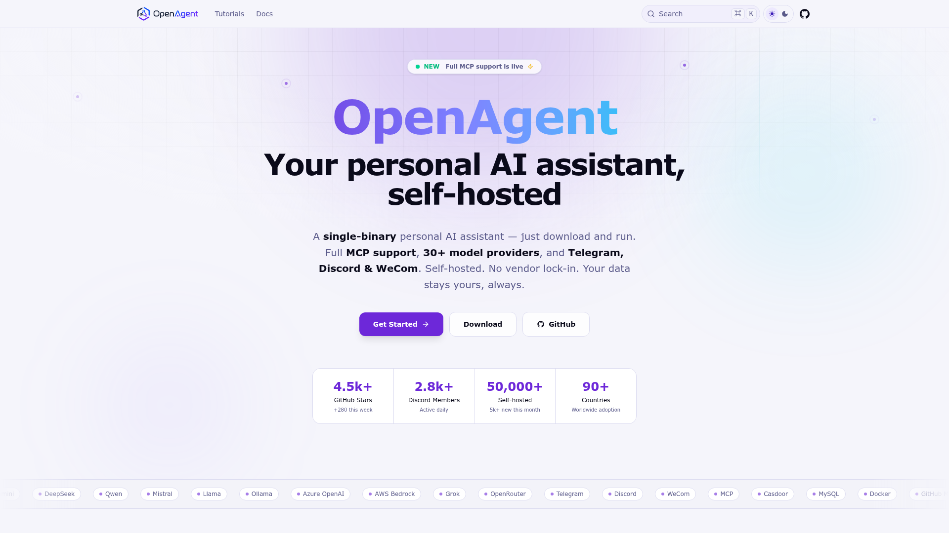 openagent screenshot 1