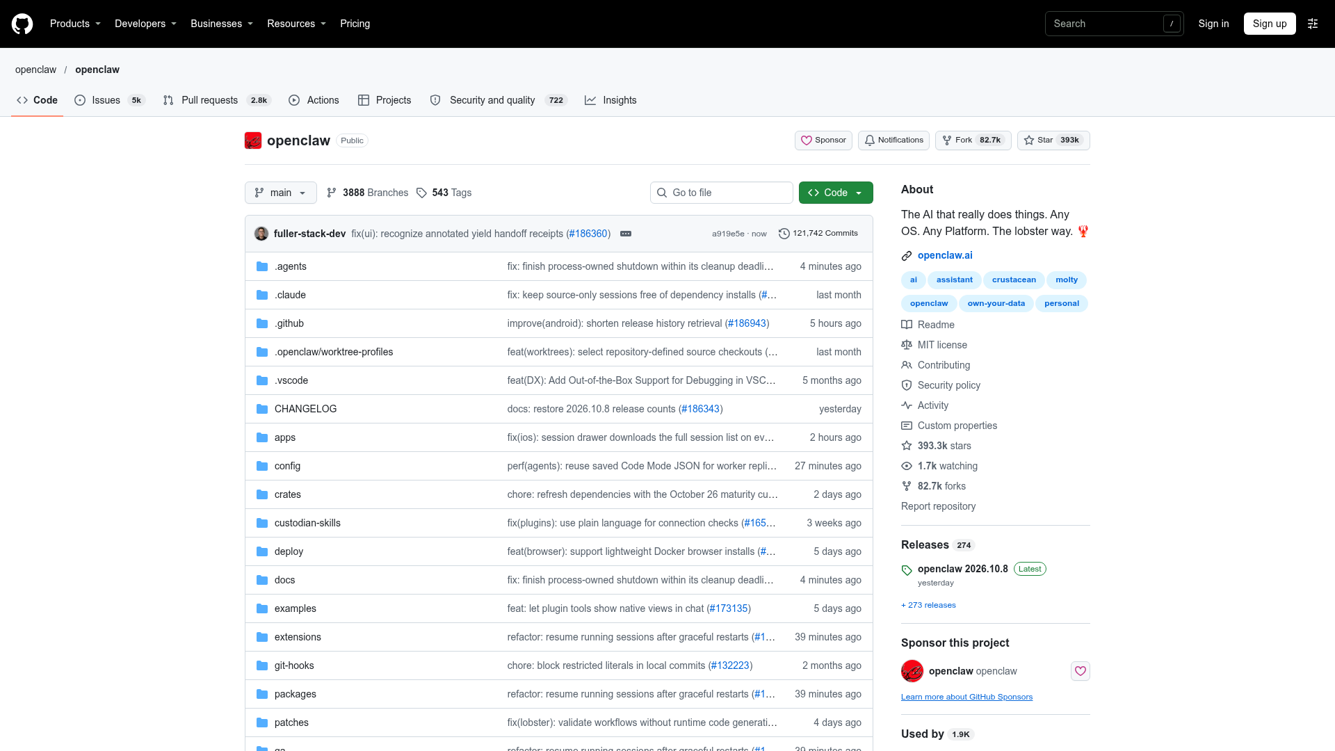 OpenClaw screenshot 1