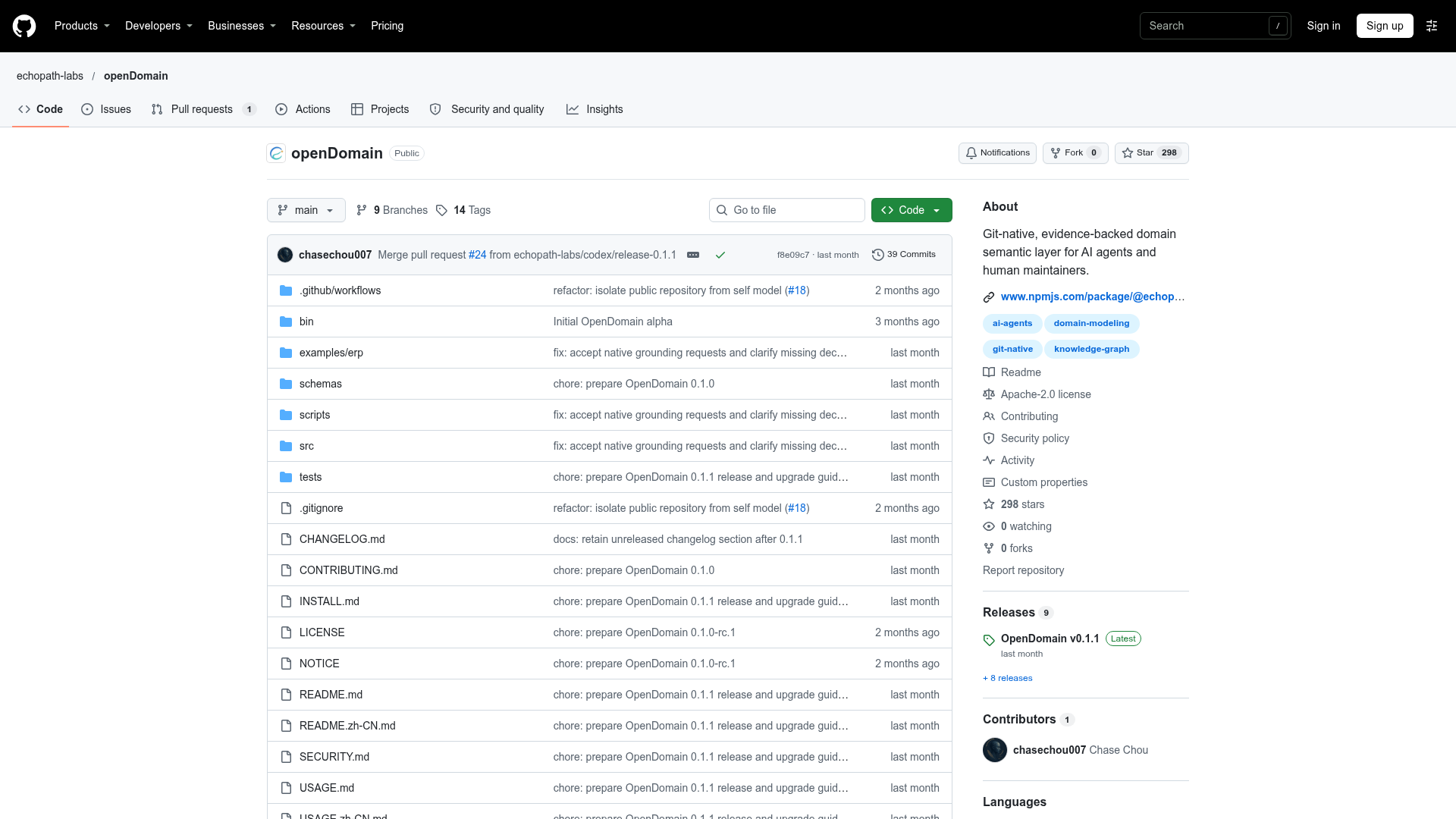 openDomain screenshot 1