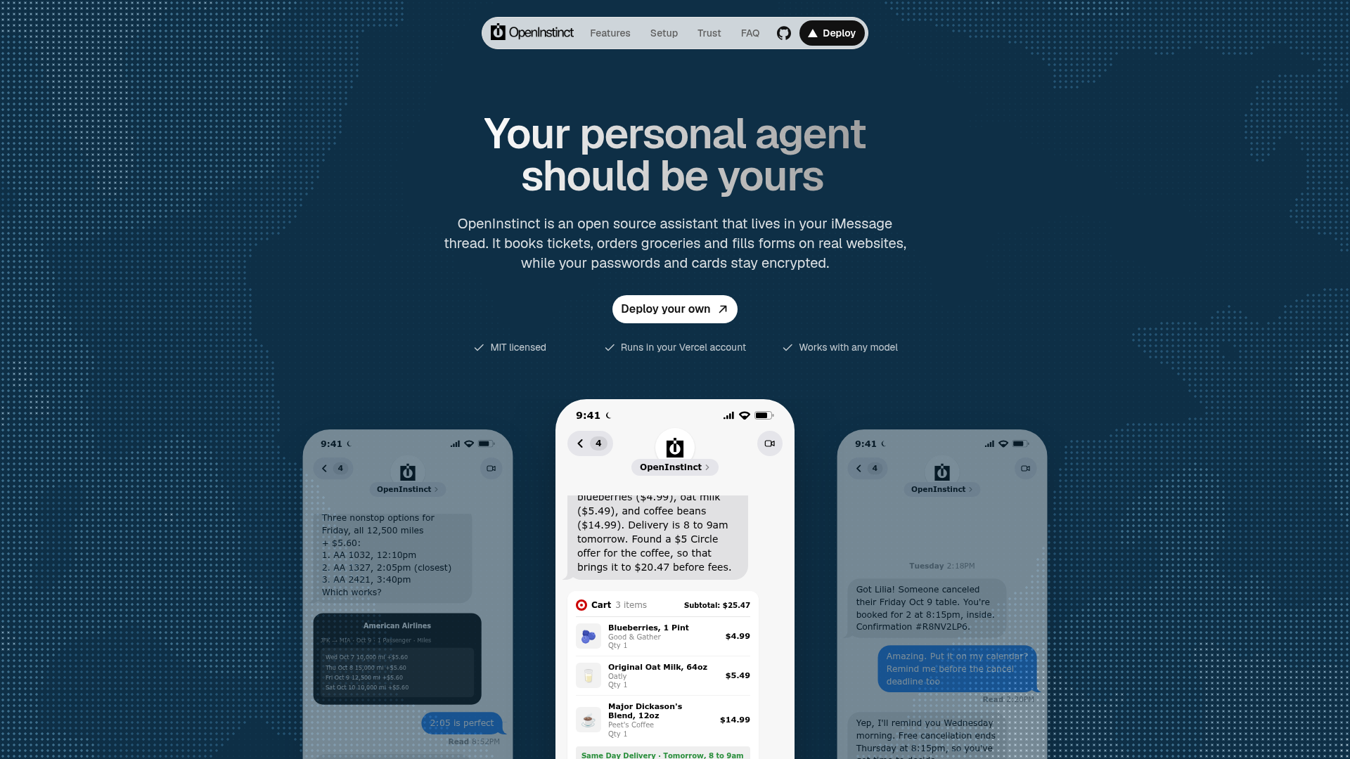 OpenInstinct screenshot 1