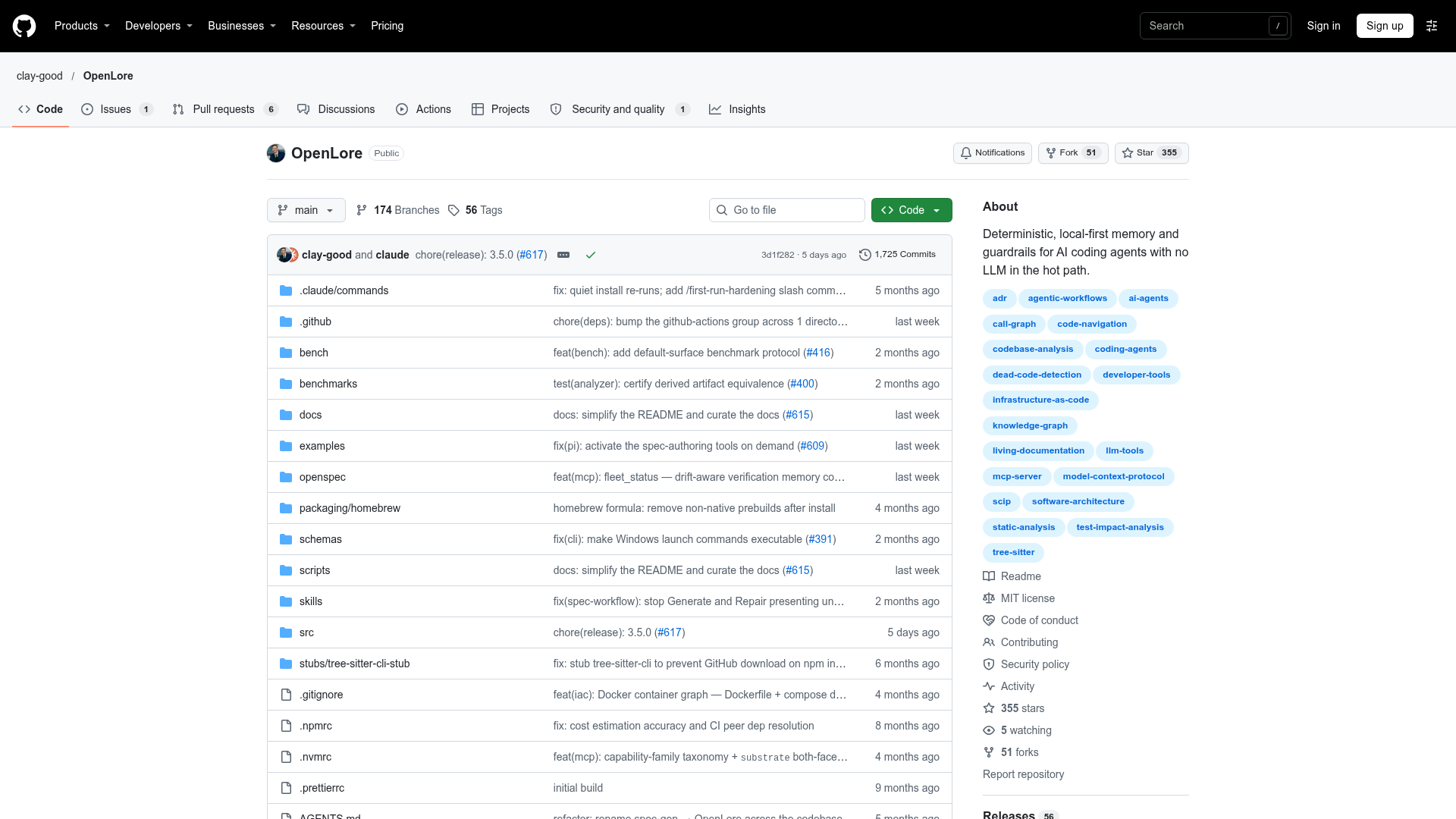 OpenLore screenshot 1