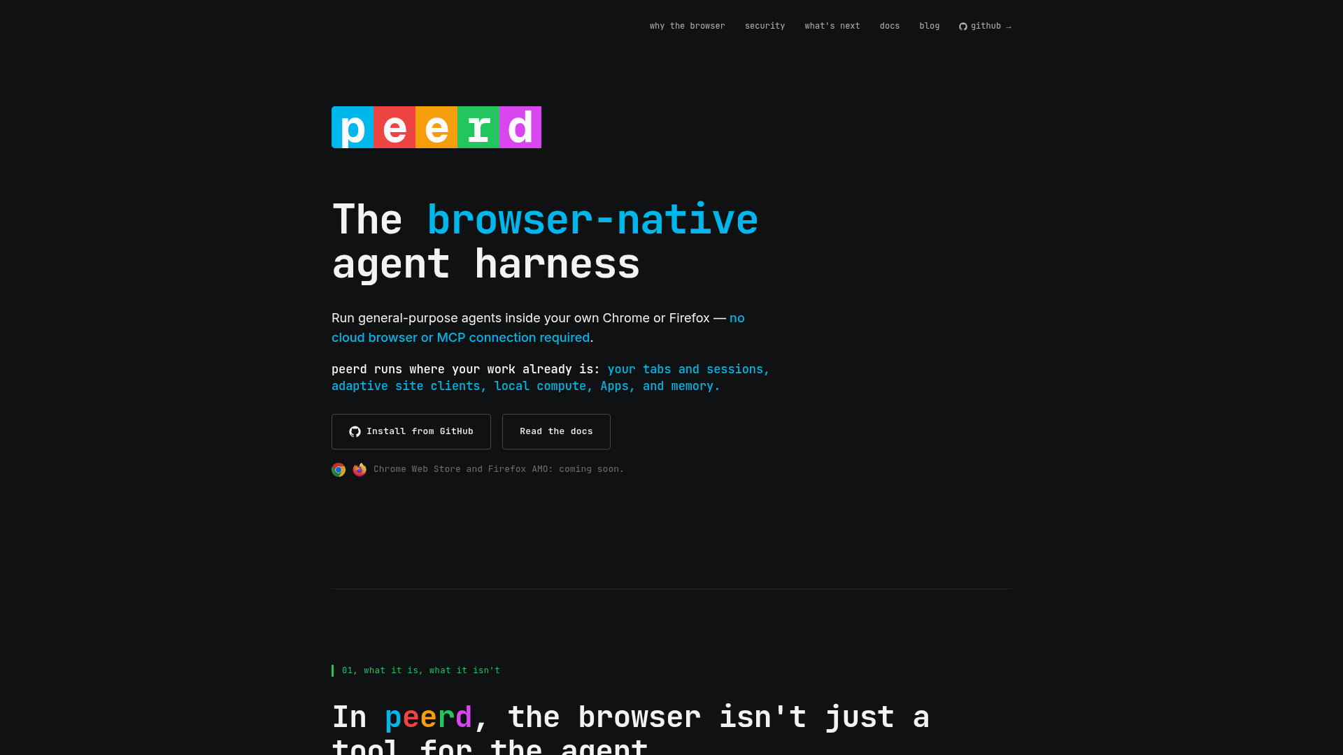 peerd screenshot 1
