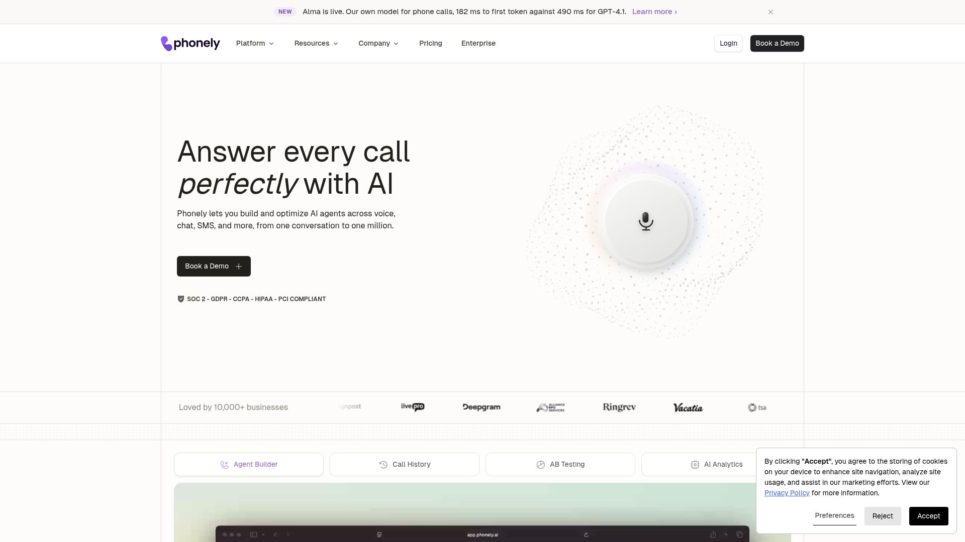 Phonely AI screenshot 1