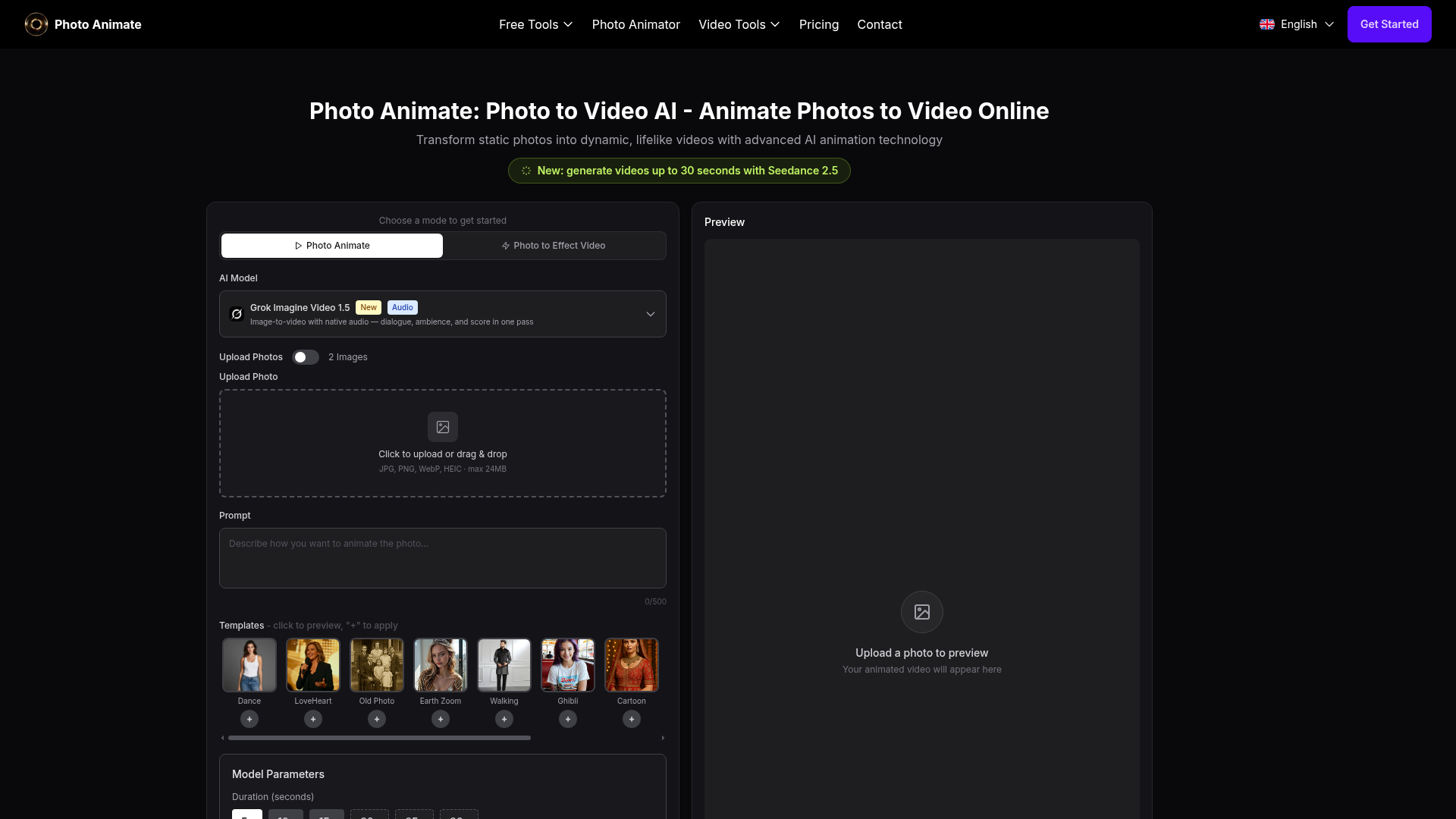Photo Animate screenshot 1