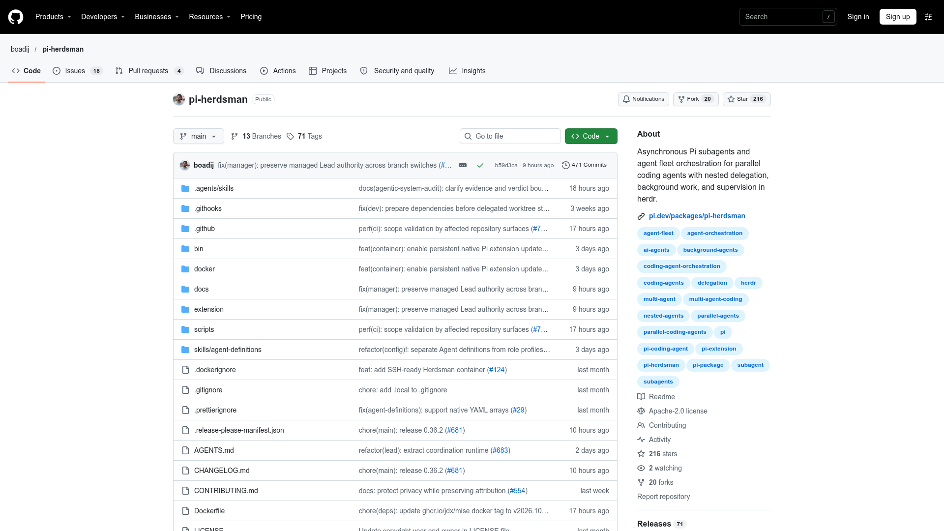 pi-herdsman screenshot 1