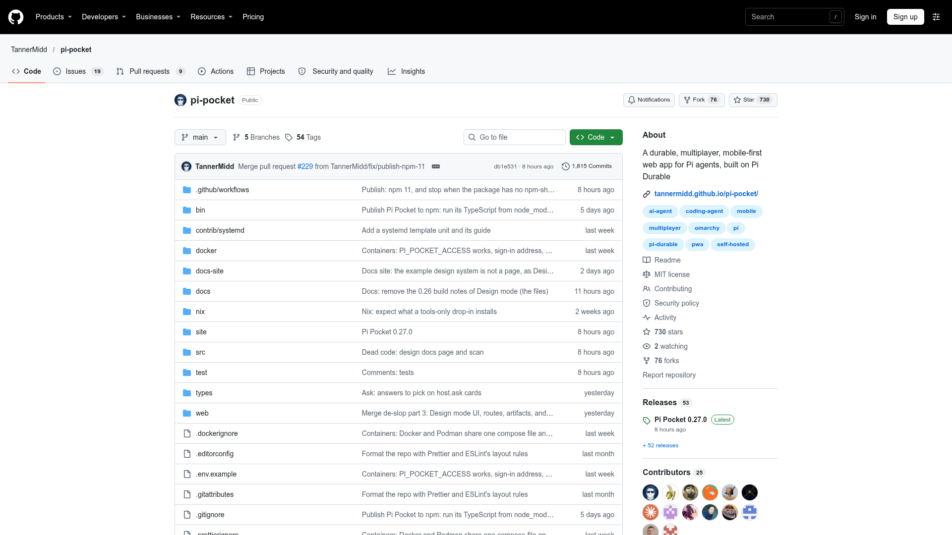 pi-pocket screenshot 1