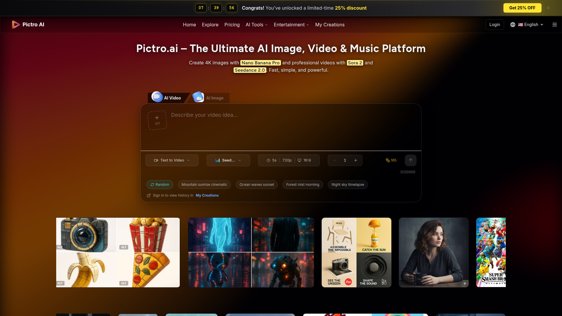 Pictro AI screenshot 1