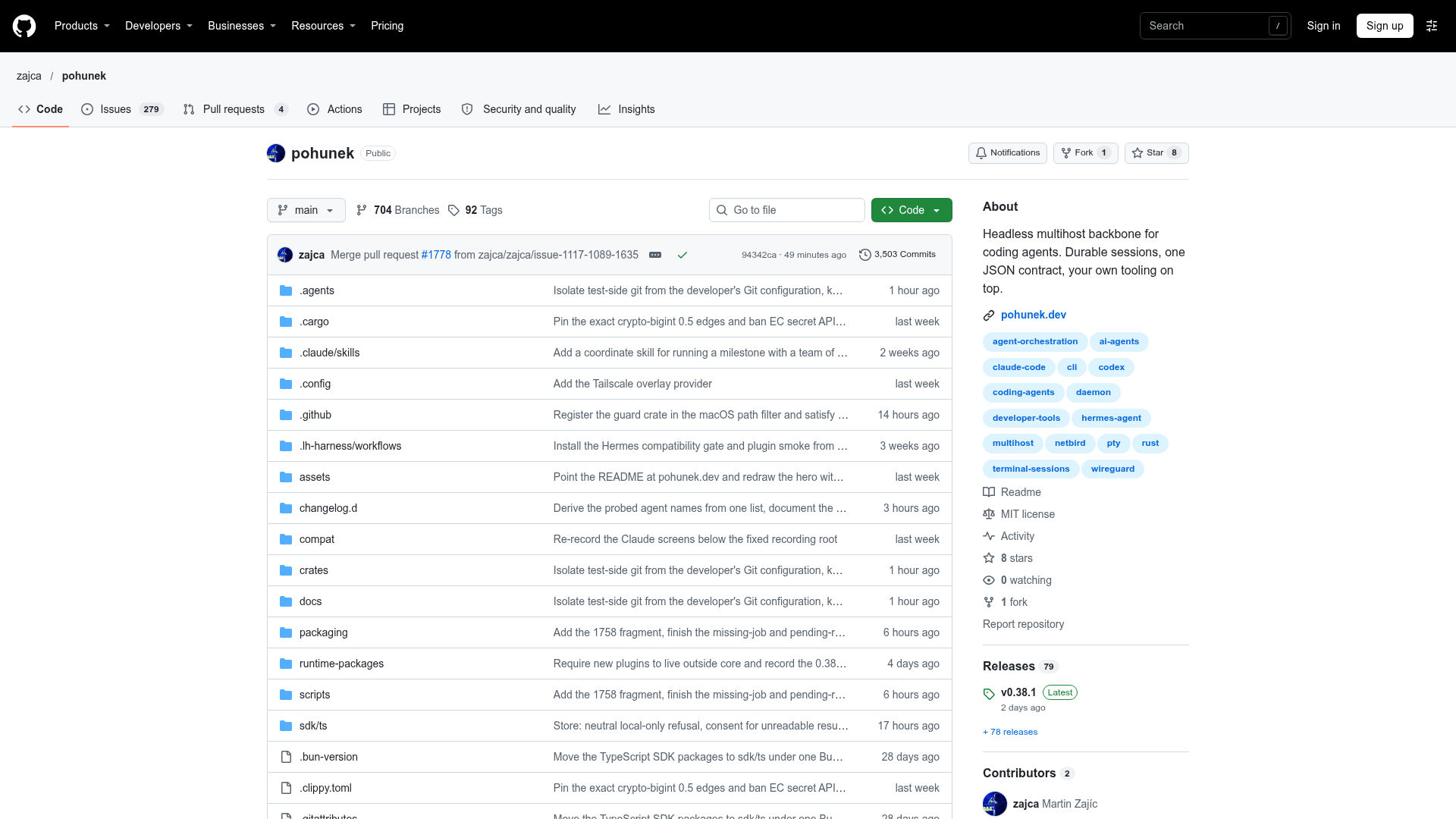 pohunek screenshot 1