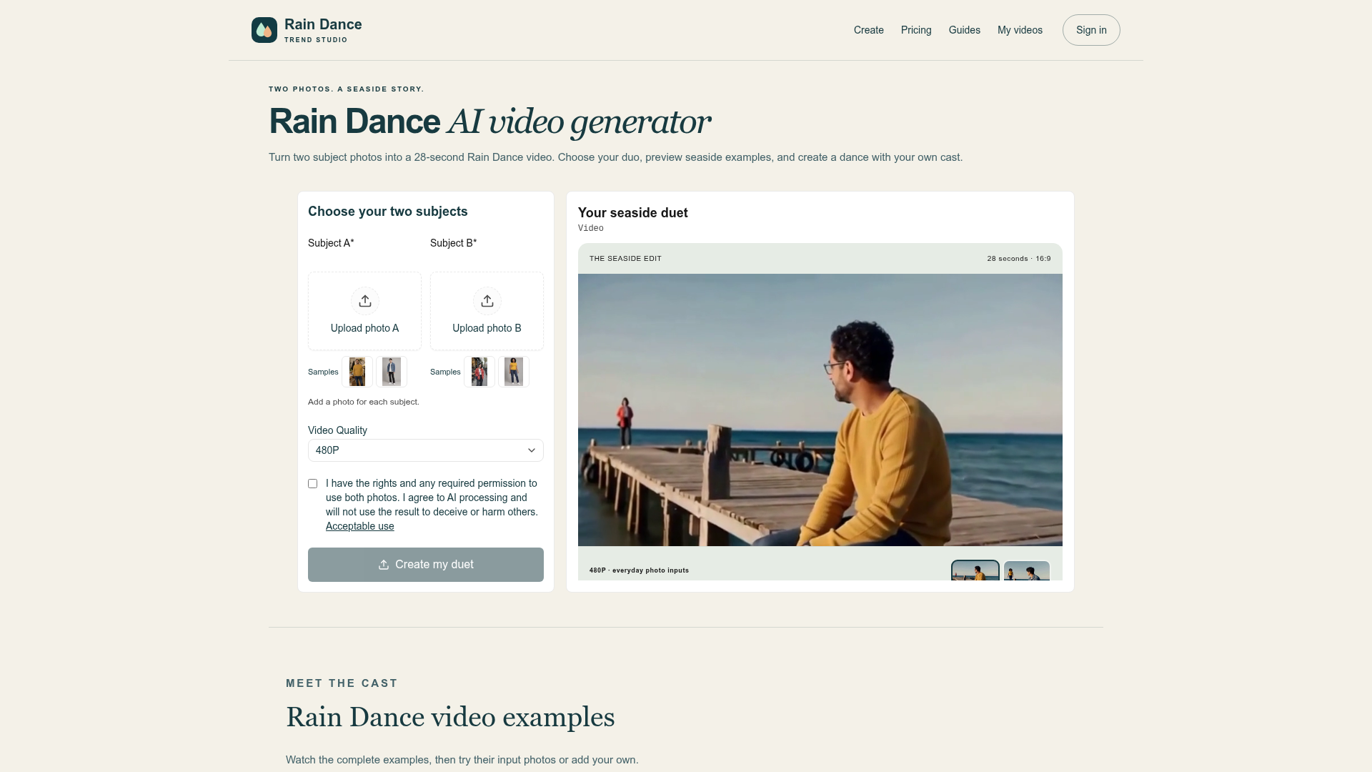 Rain Dance Trend screenshot 1