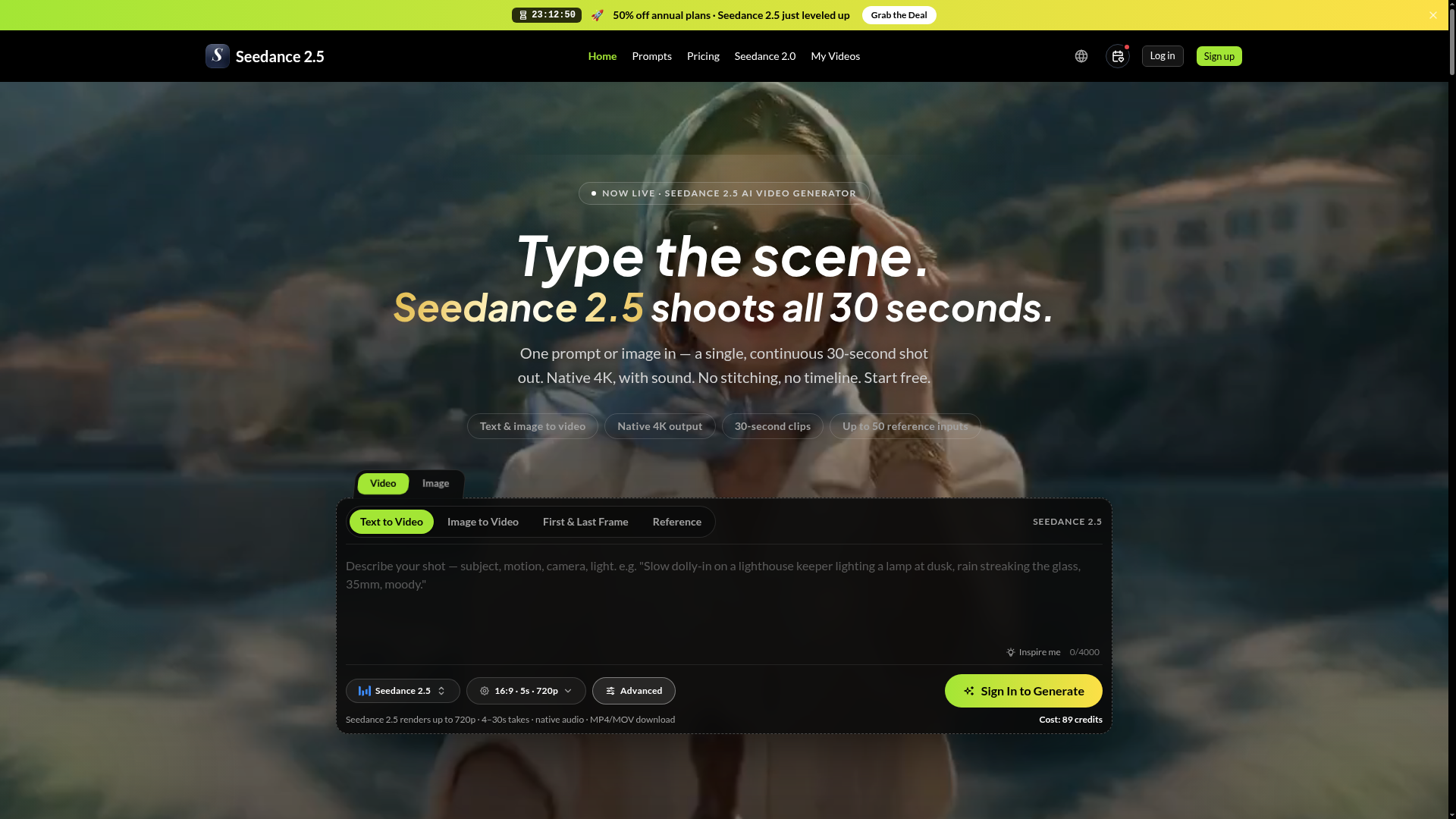 Seedance 2.5 screenshot 1