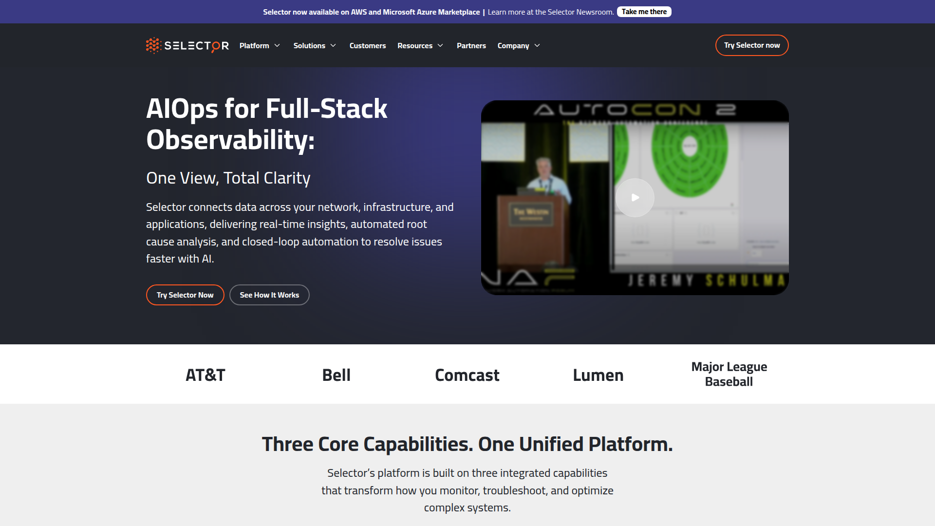 Selector screenshot 1