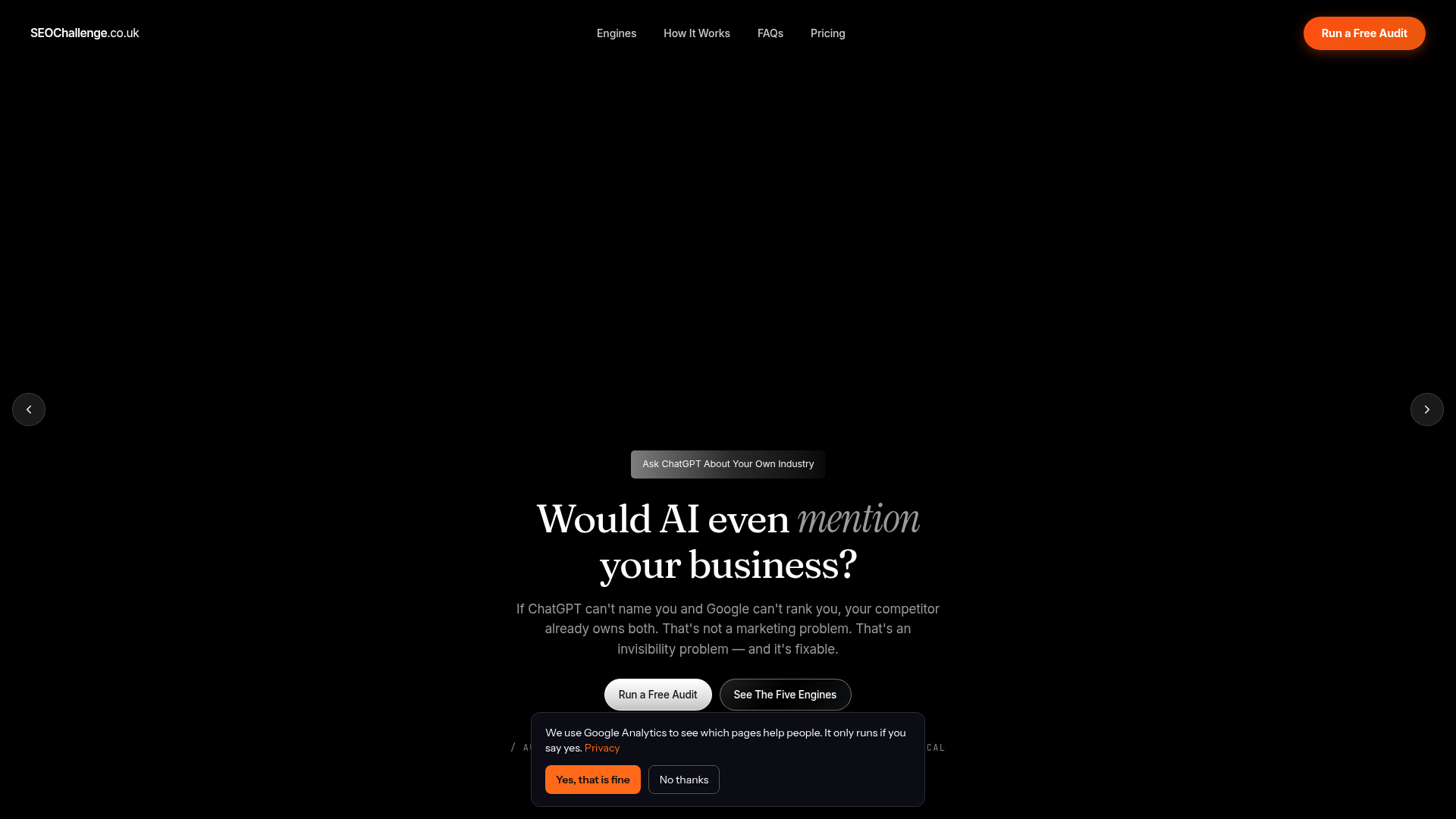 SEO Challenge screenshot 1