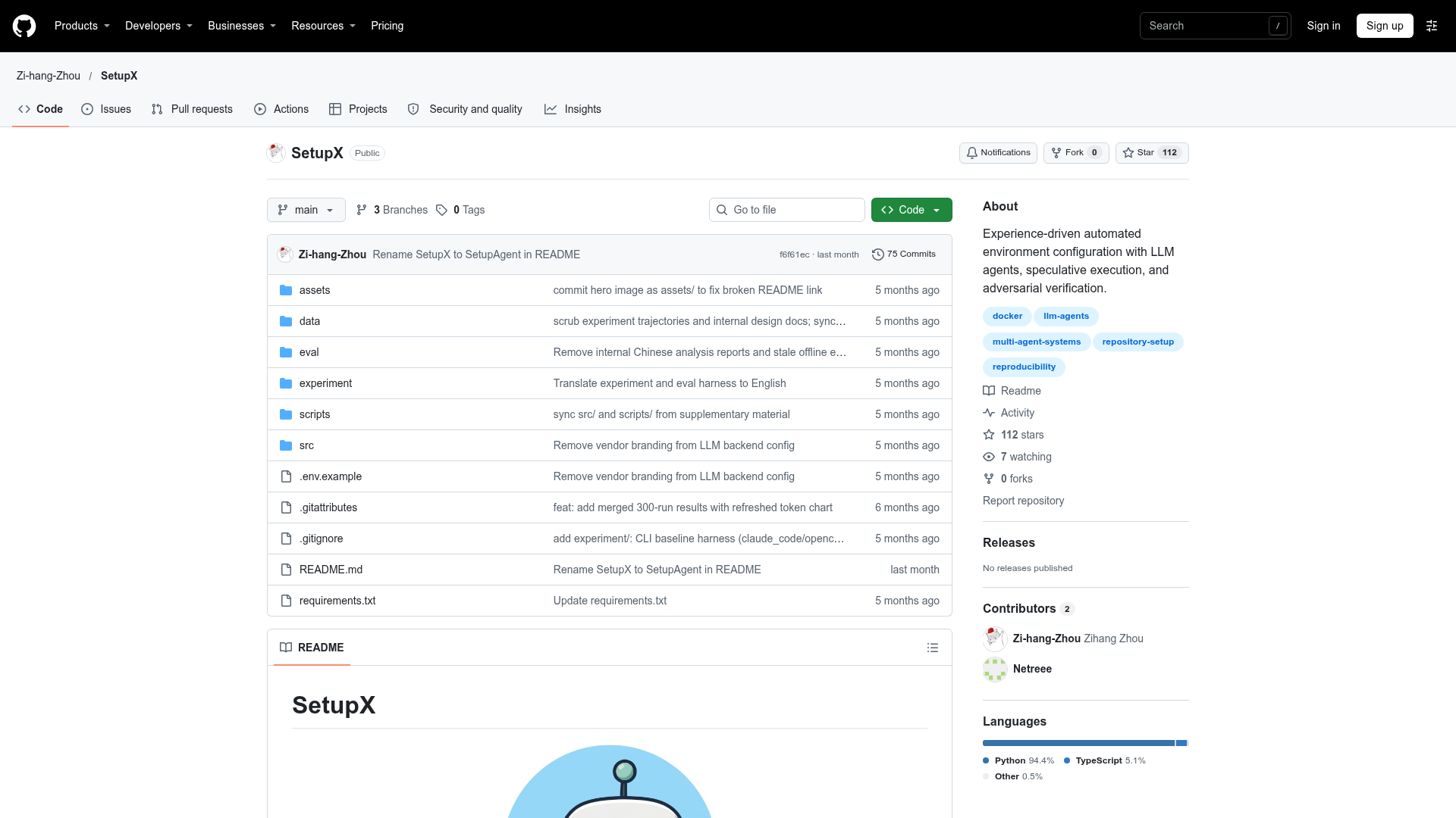 SetupX screenshot 1