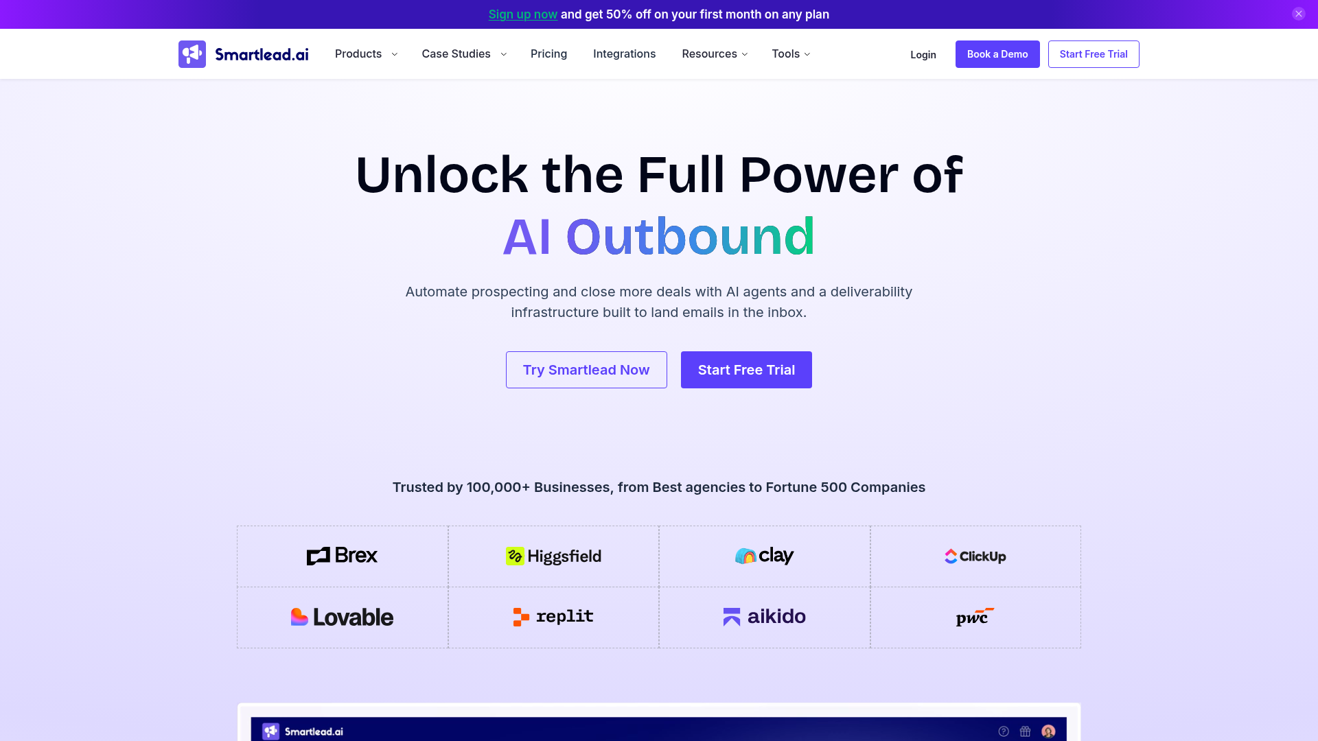 Smartlead screenshot 1