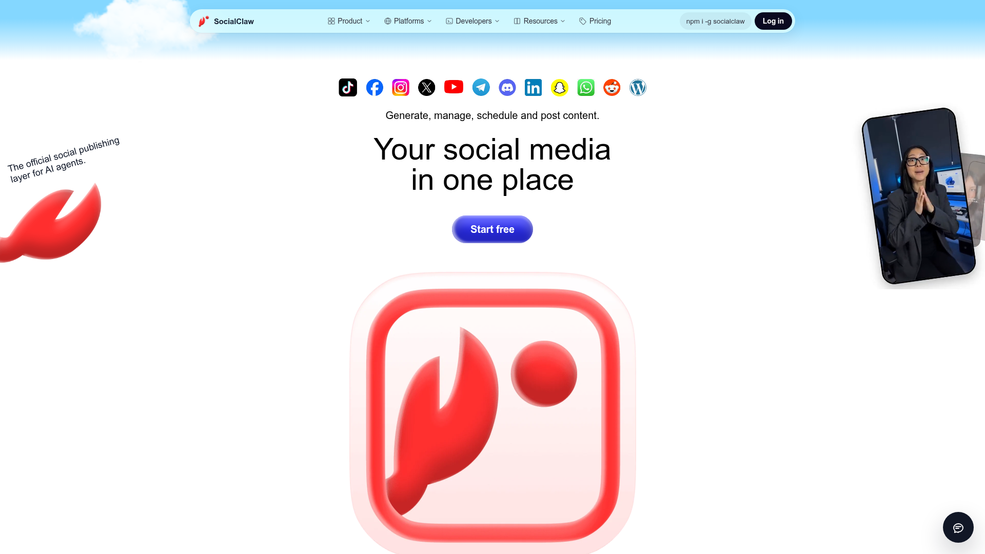 socialclaw screenshot 1