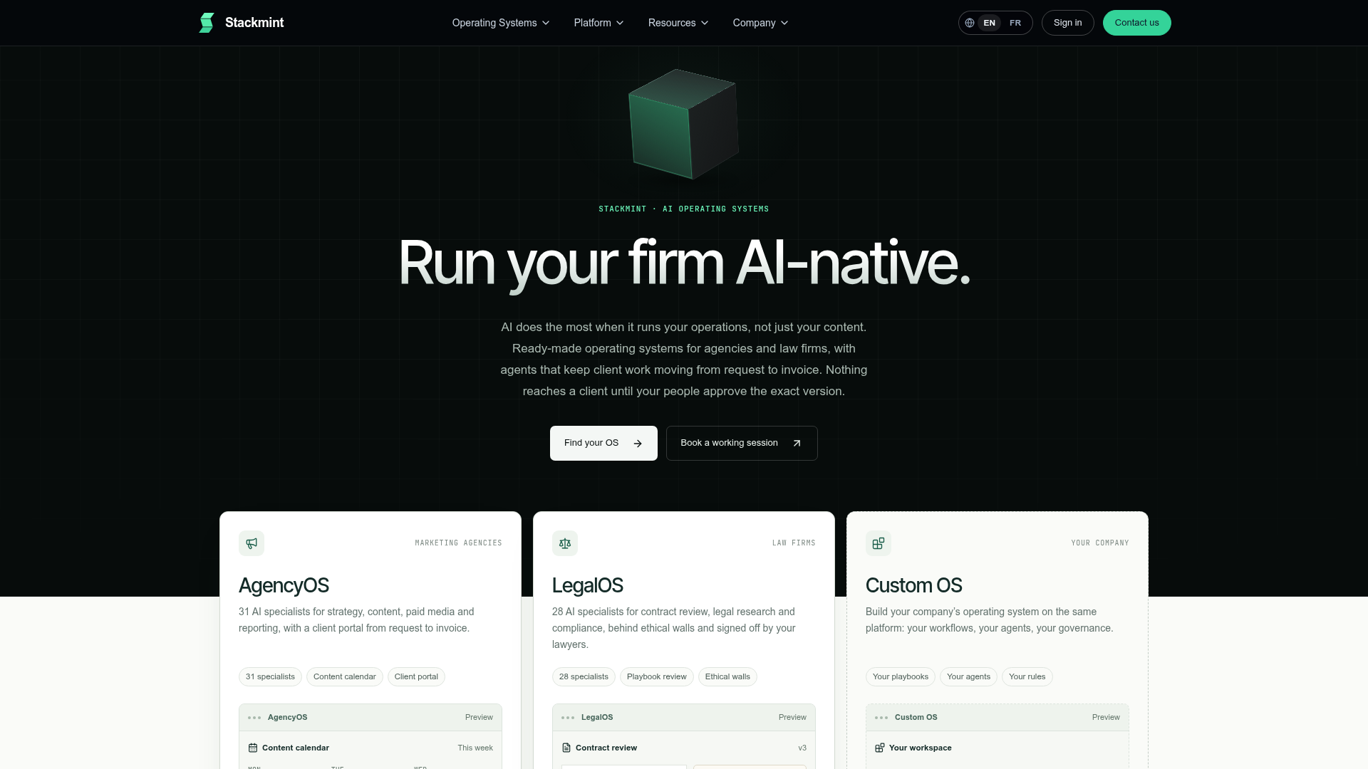 Stackmint screenshot 1