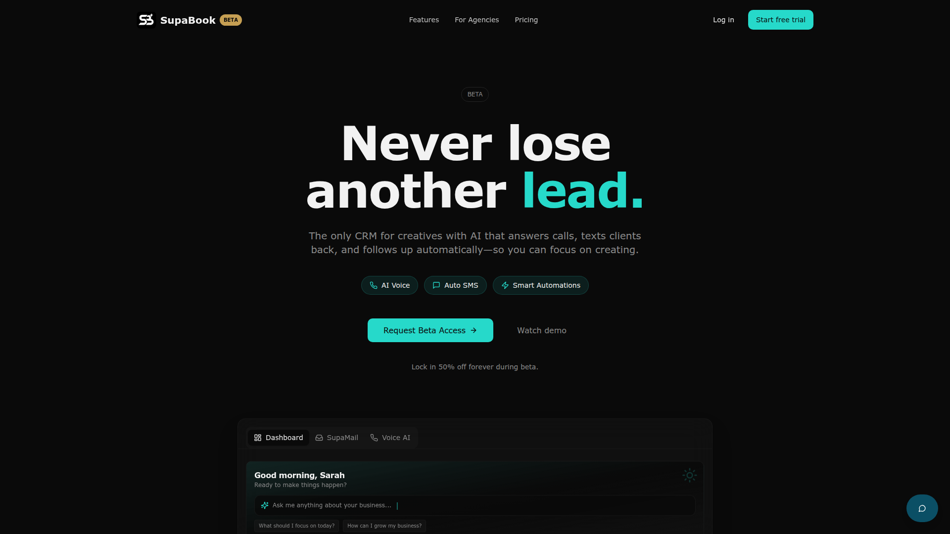 SupaBook screenshot 1